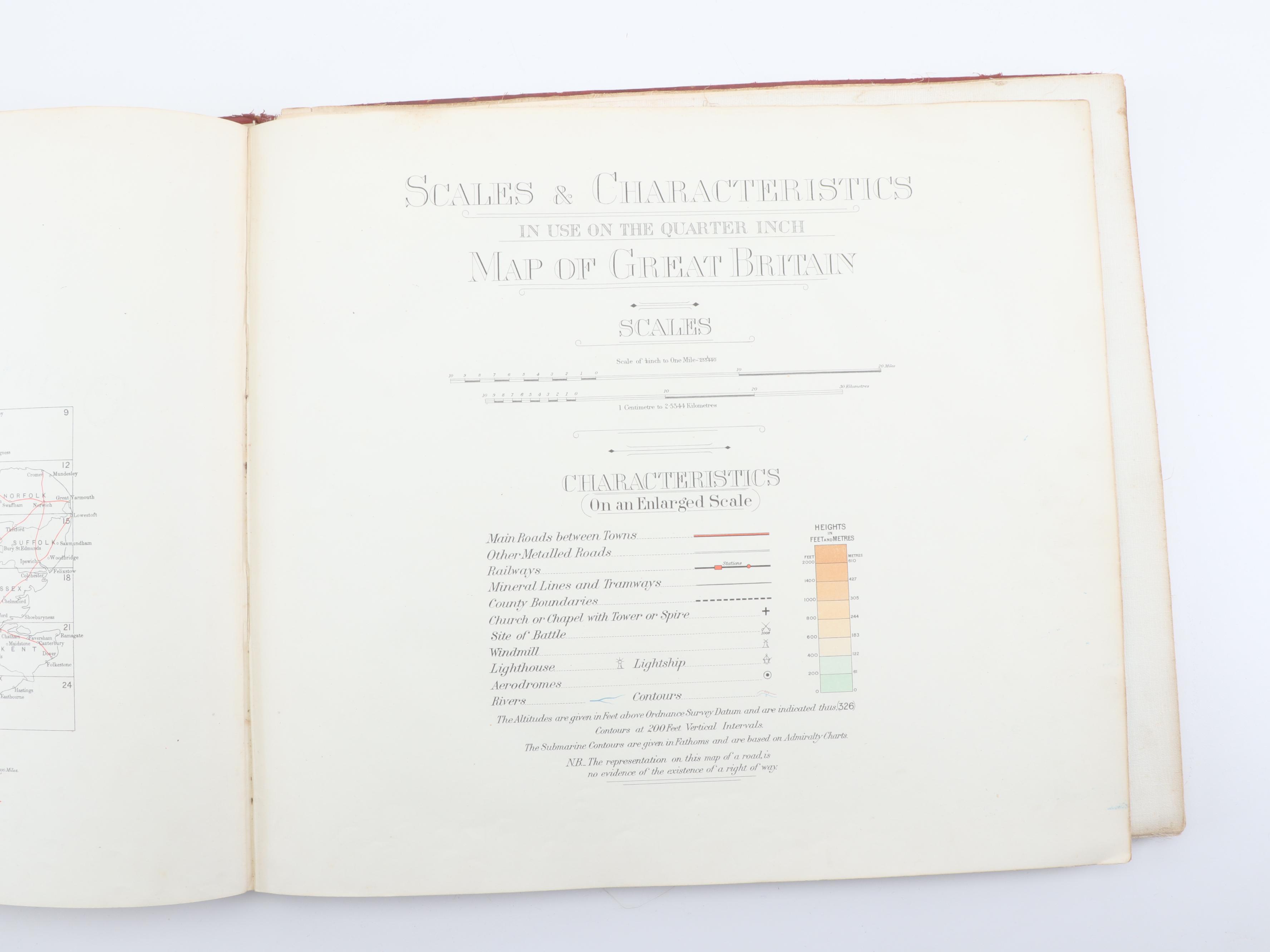 1922 "Ordnance Survey Atlas of England and Wales"