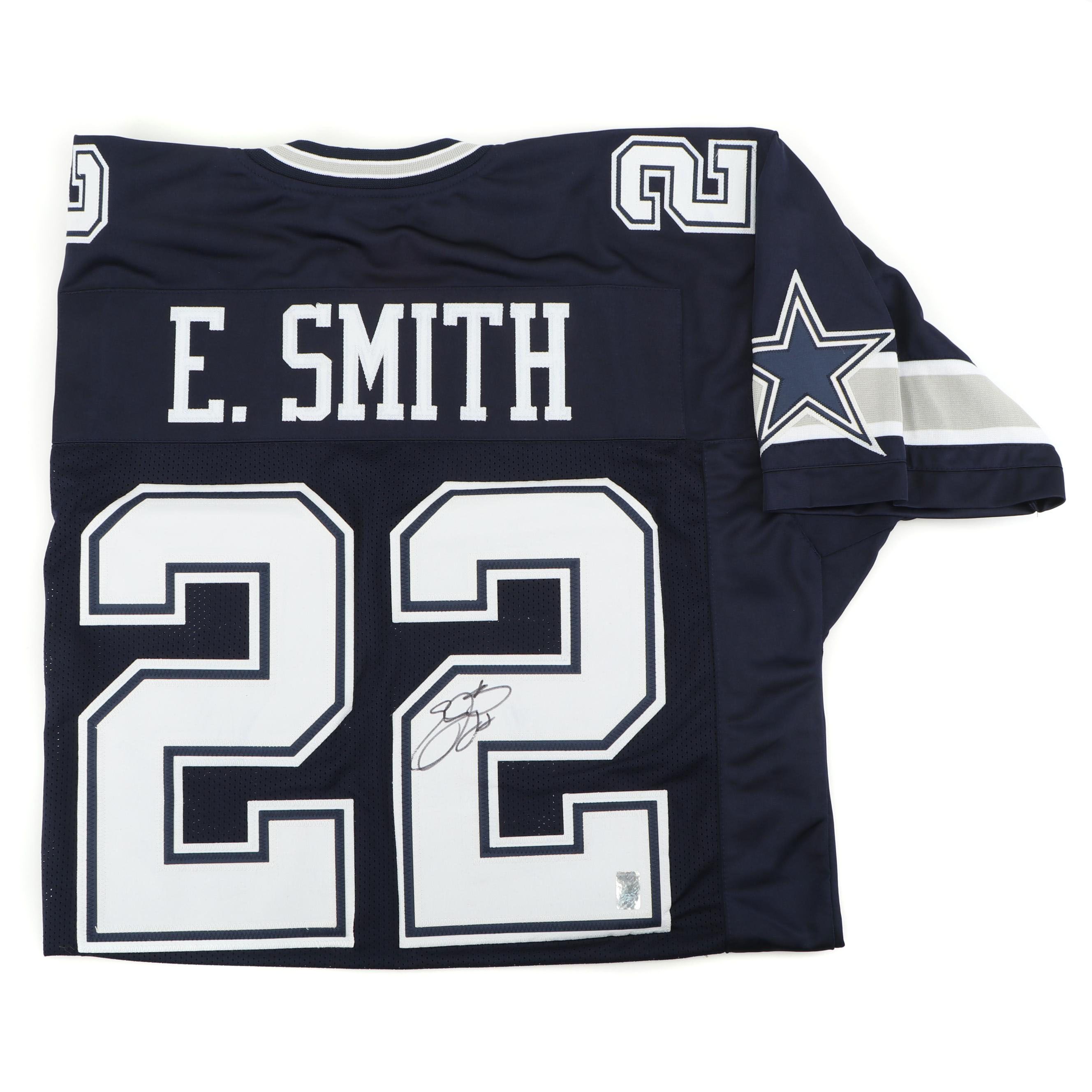 Emmitt Smith Autographed Dallas Cowboys Jersey