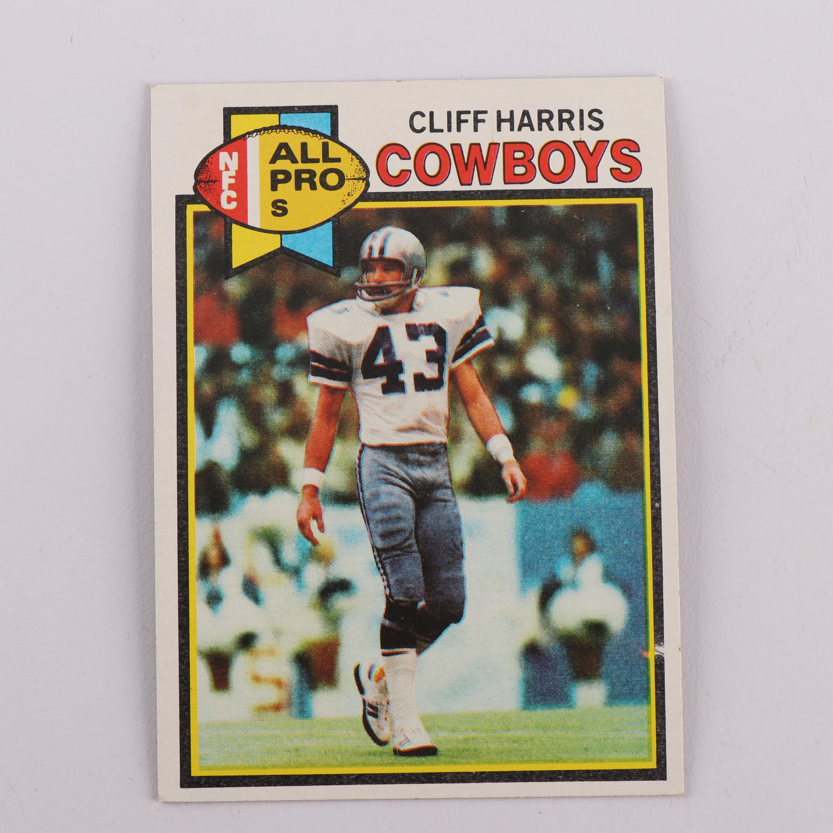 1979 Topps Dallas Cowboys Football Cards including Charlie Waters