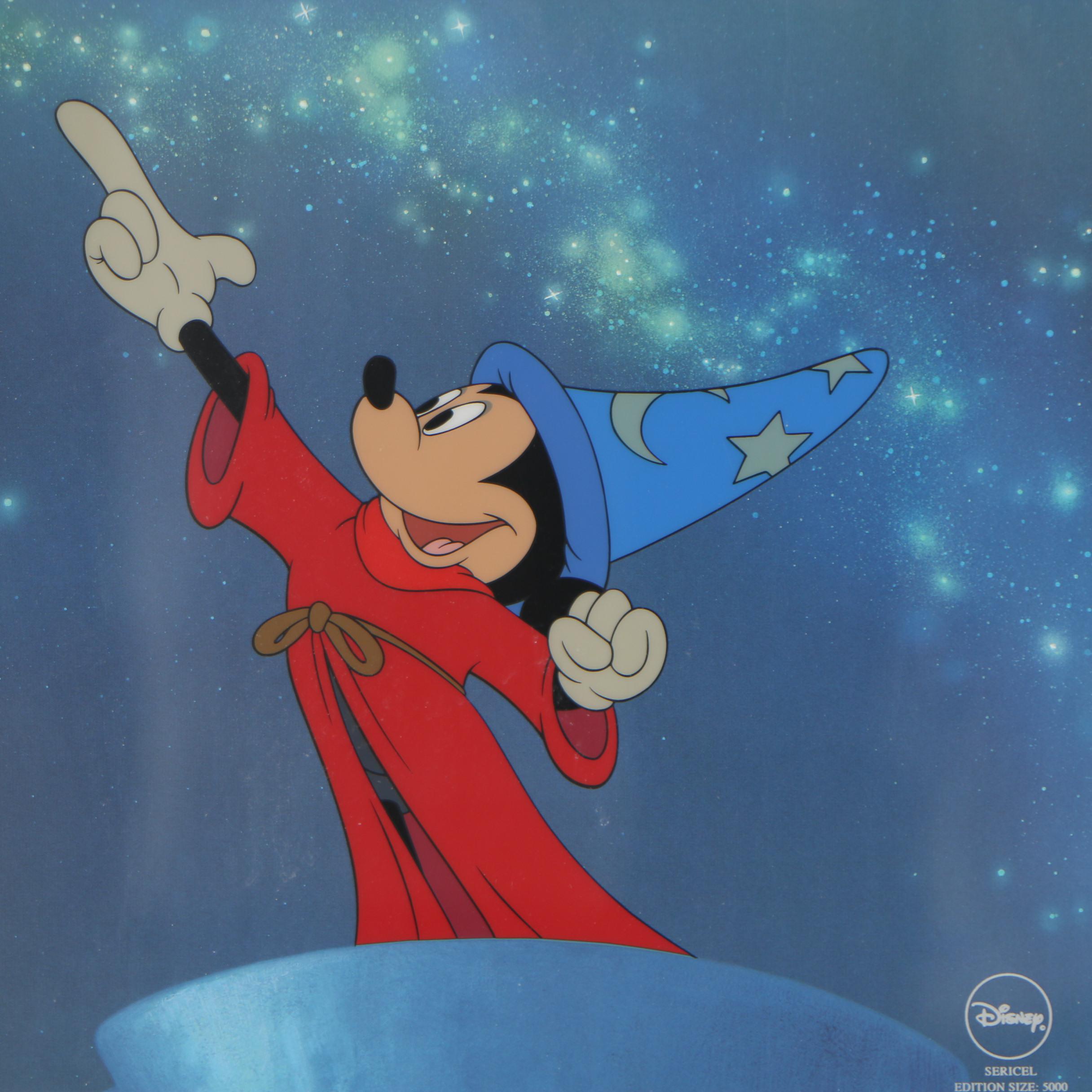 Disney Sericel "Sorcerer Mickey", 1998