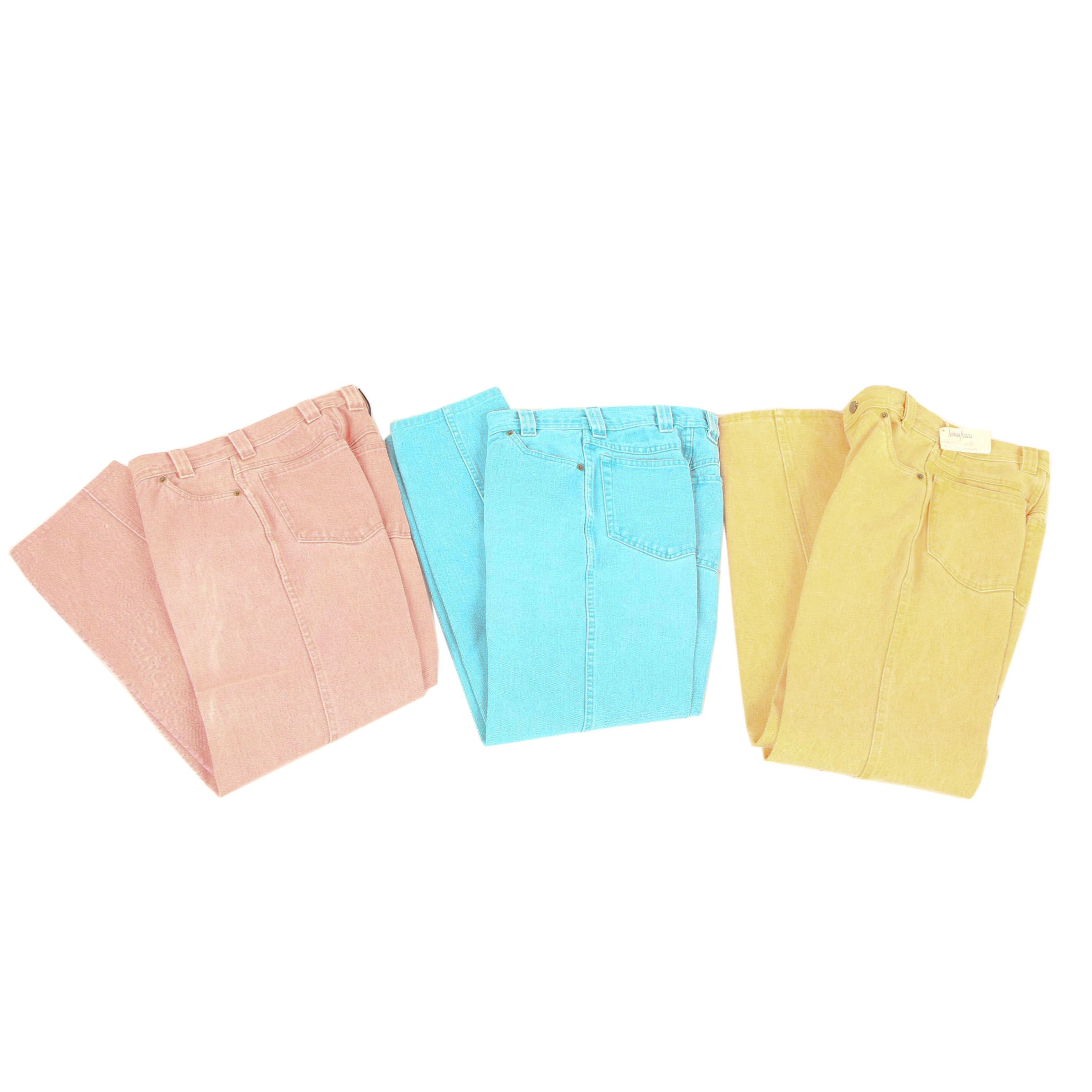Women's Escada Pastel Colored Jeans