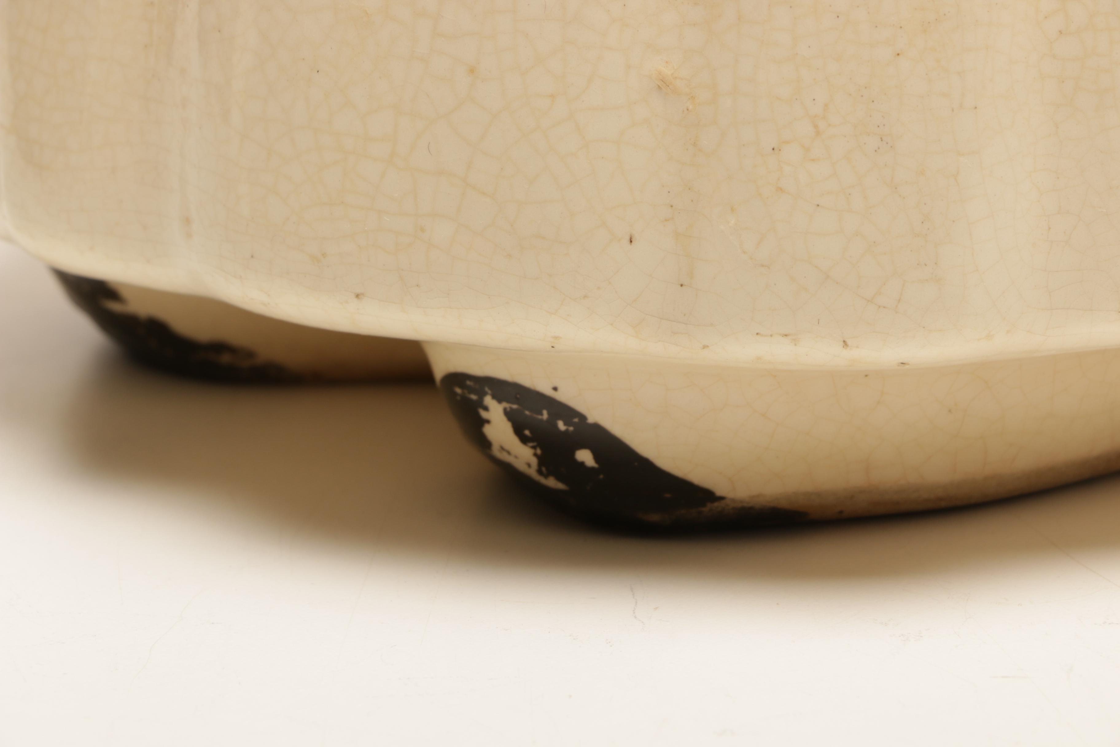 Cold Painted "Dutch Girl" Cookie Jar, Mid-Century