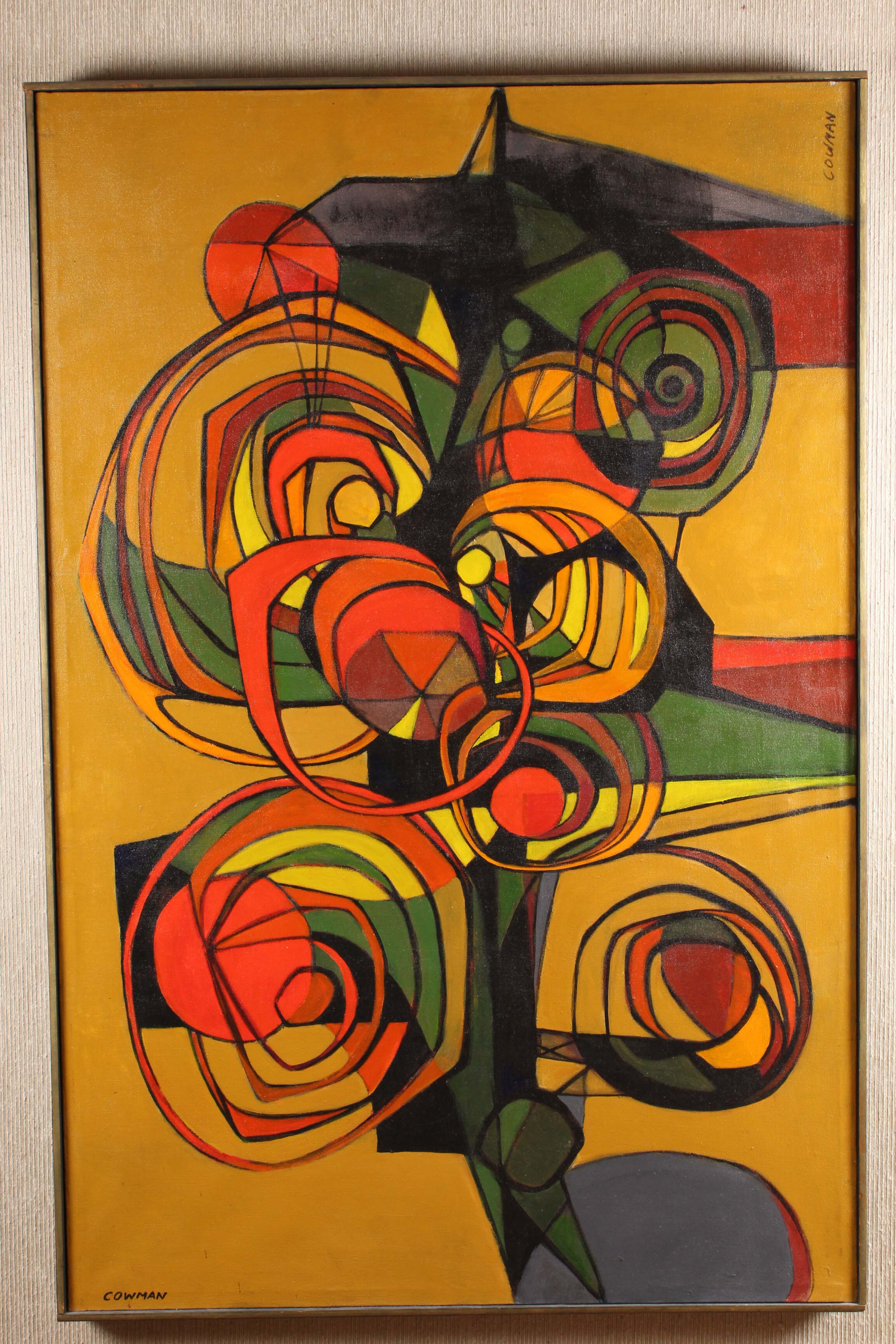 Laura Cowman Abstract Acrylic Painting