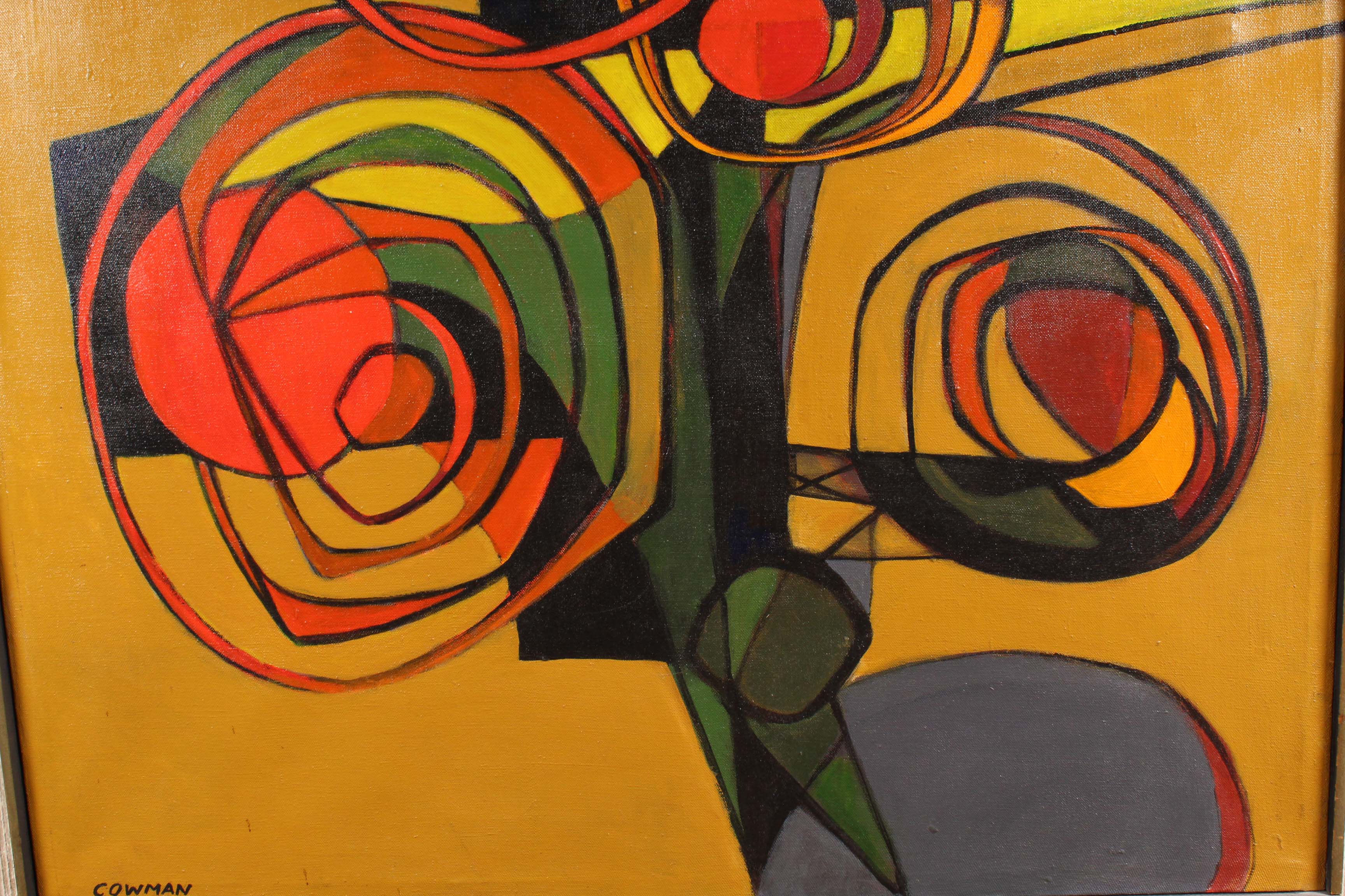 Laura Cowman Abstract Acrylic Painting