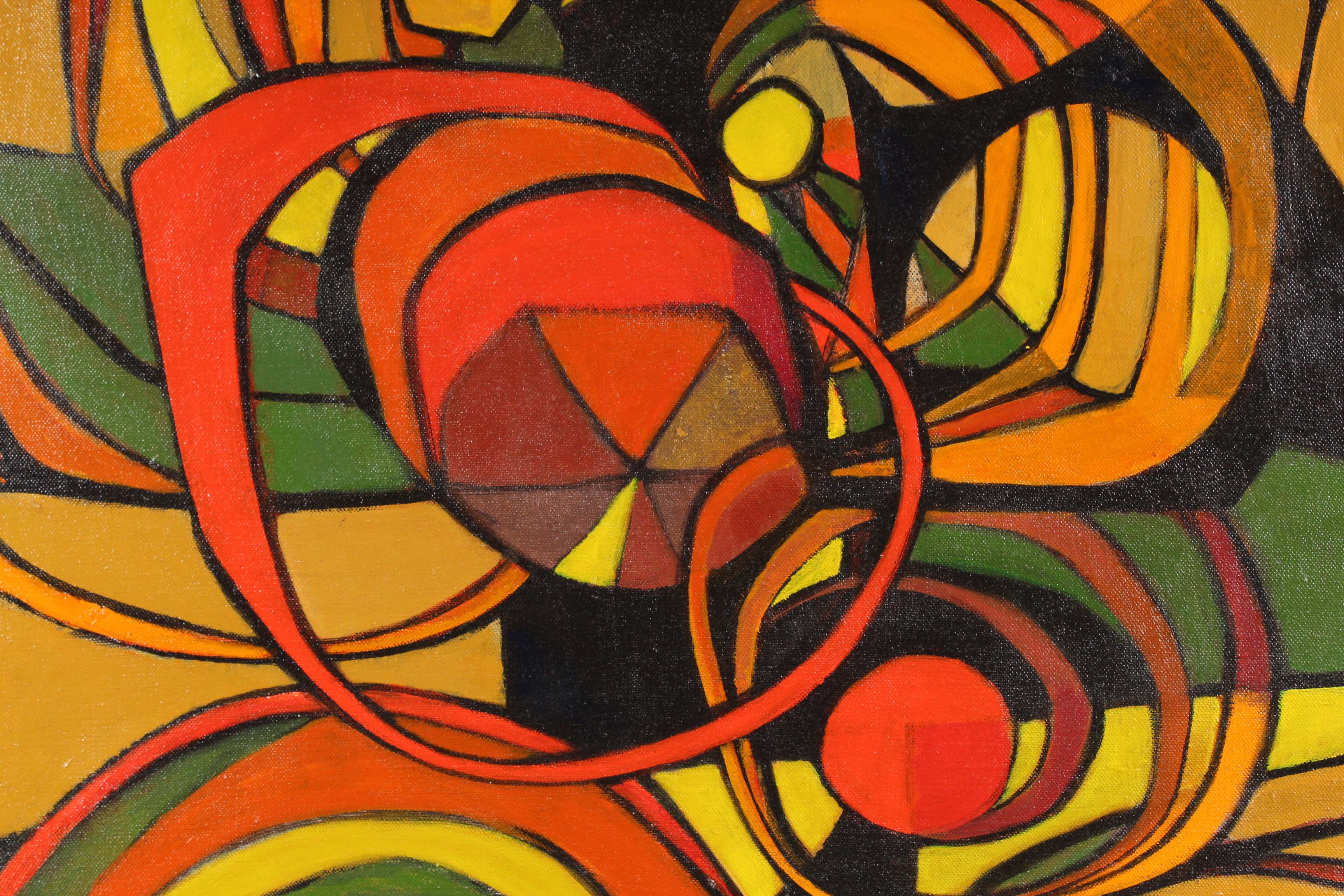 Laura Cowman Abstract Acrylic Painting