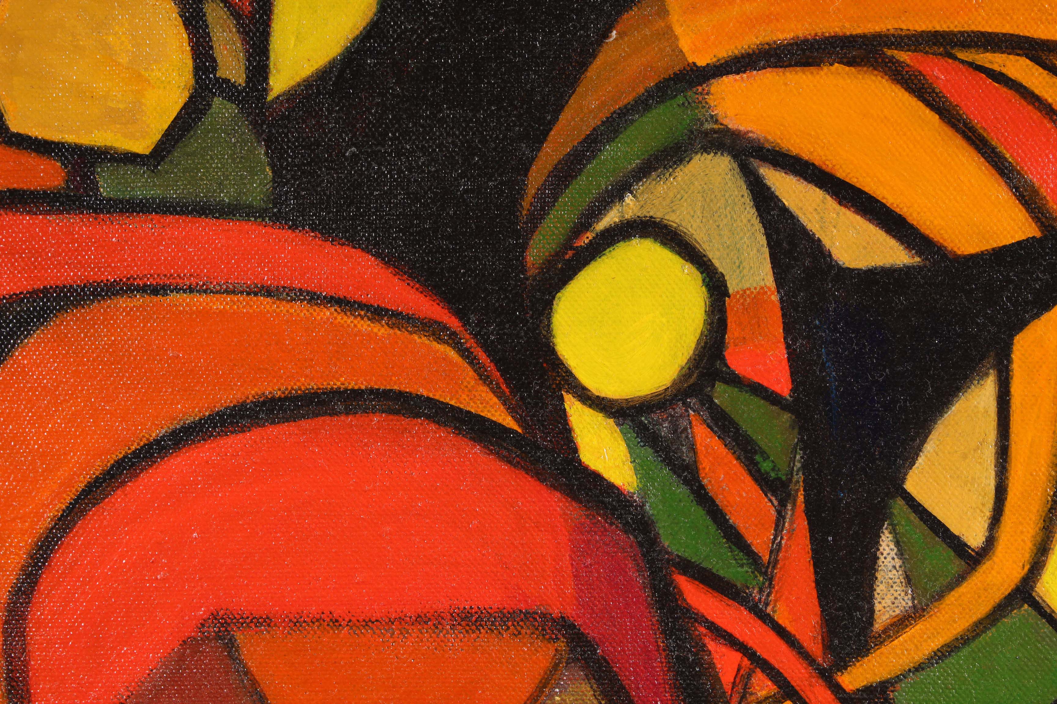 Laura Cowman Abstract Acrylic Painting