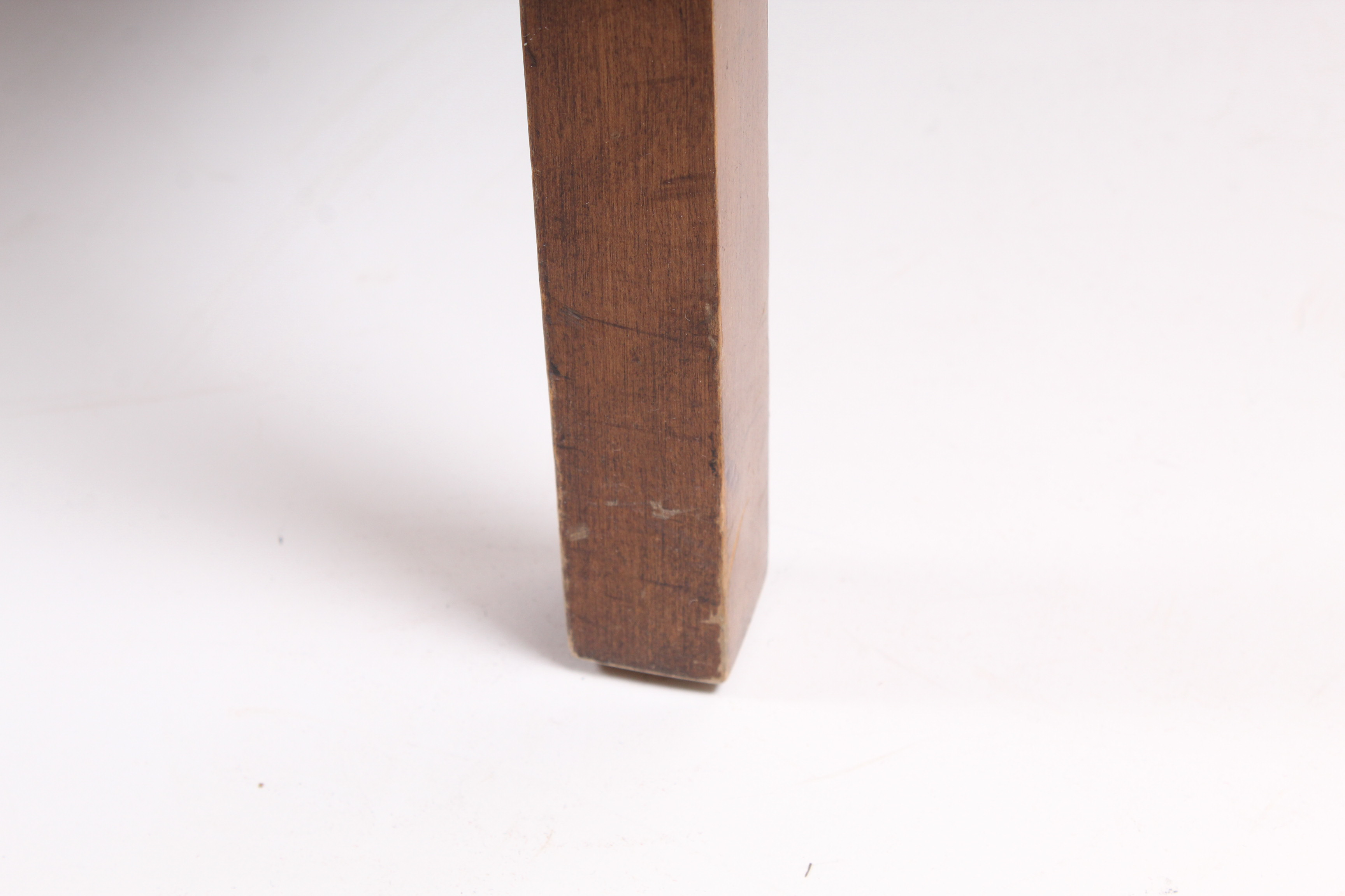 Retro Velvet Upholstered Hall Bench, Mid-Century