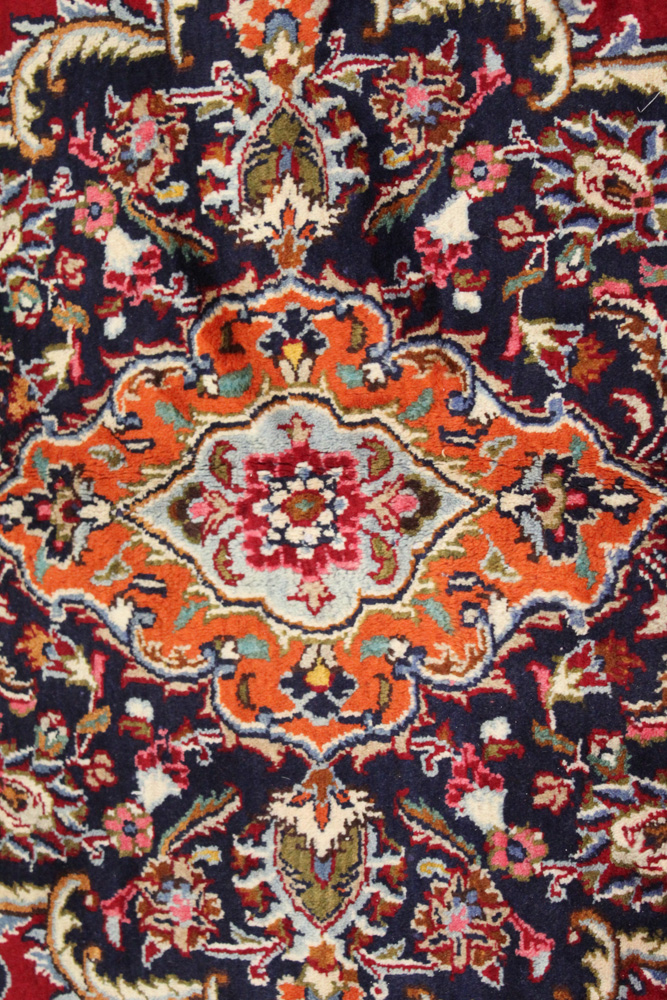 9'6 x 13'0 Hand-Knotted Persian Mashhad Room Size Rug, circa 1970