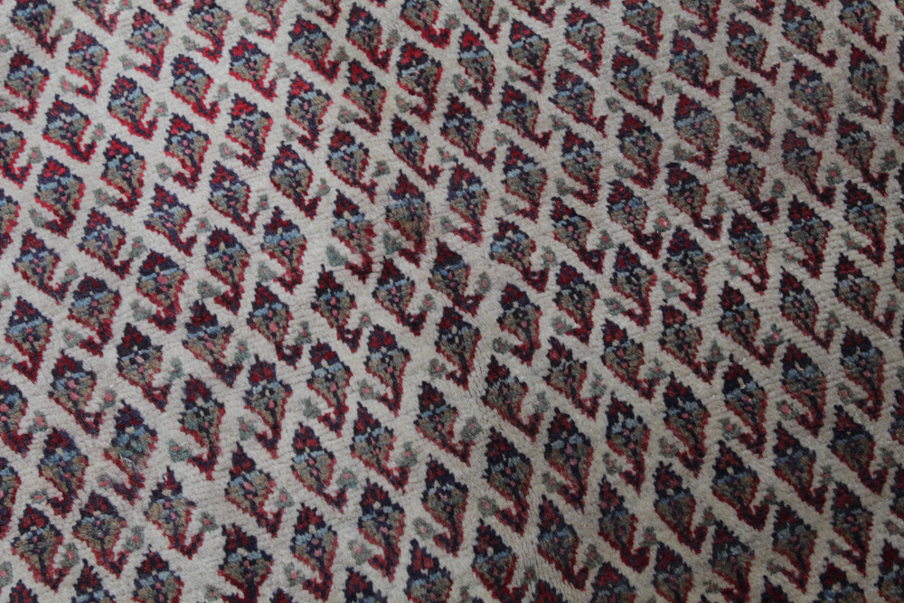 6'9 x 9'10 Hand-Knotted Persian Mir Seraband Rug, circa 1970