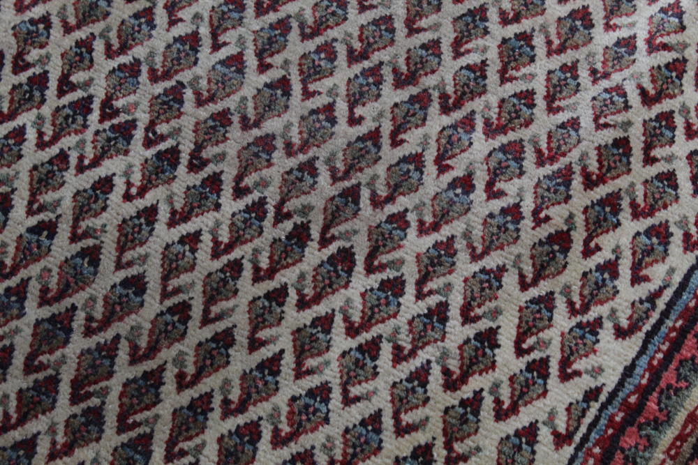 6'9 x 9'10 Hand-Knotted Persian Mir Seraband Rug, circa 1970