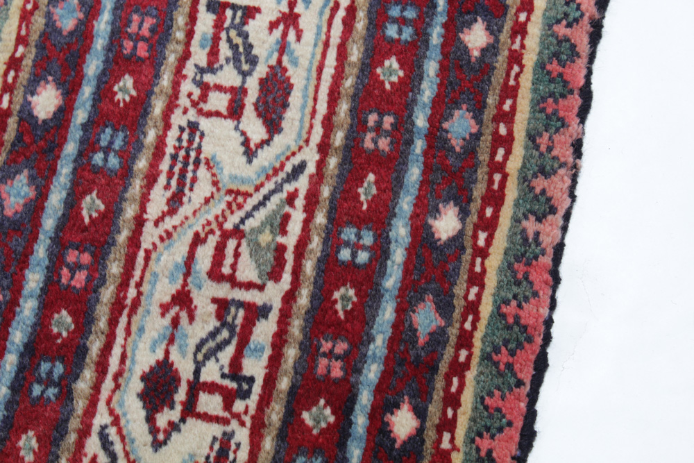 6'9 x 9'10 Hand-Knotted Persian Mir Seraband Rug, circa 1970