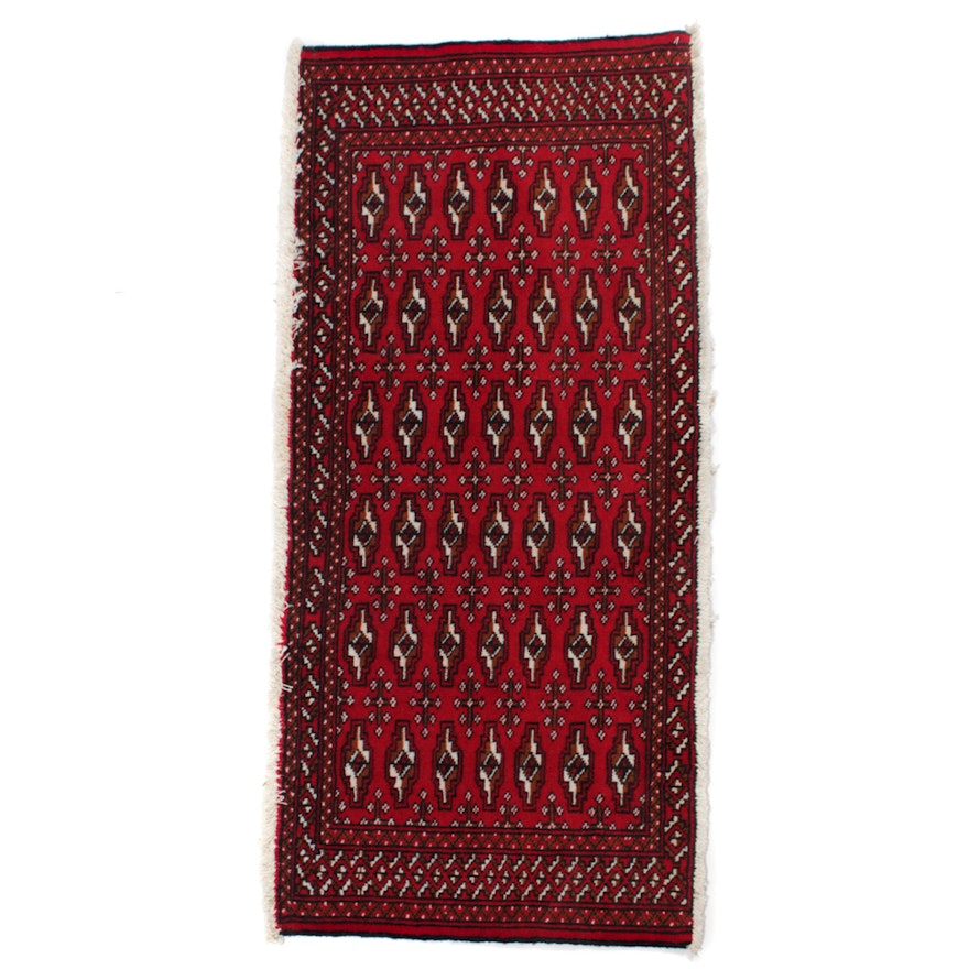 2'0 x 4'3 Hand-Knotted Persian Turkoman rug, circa 1970