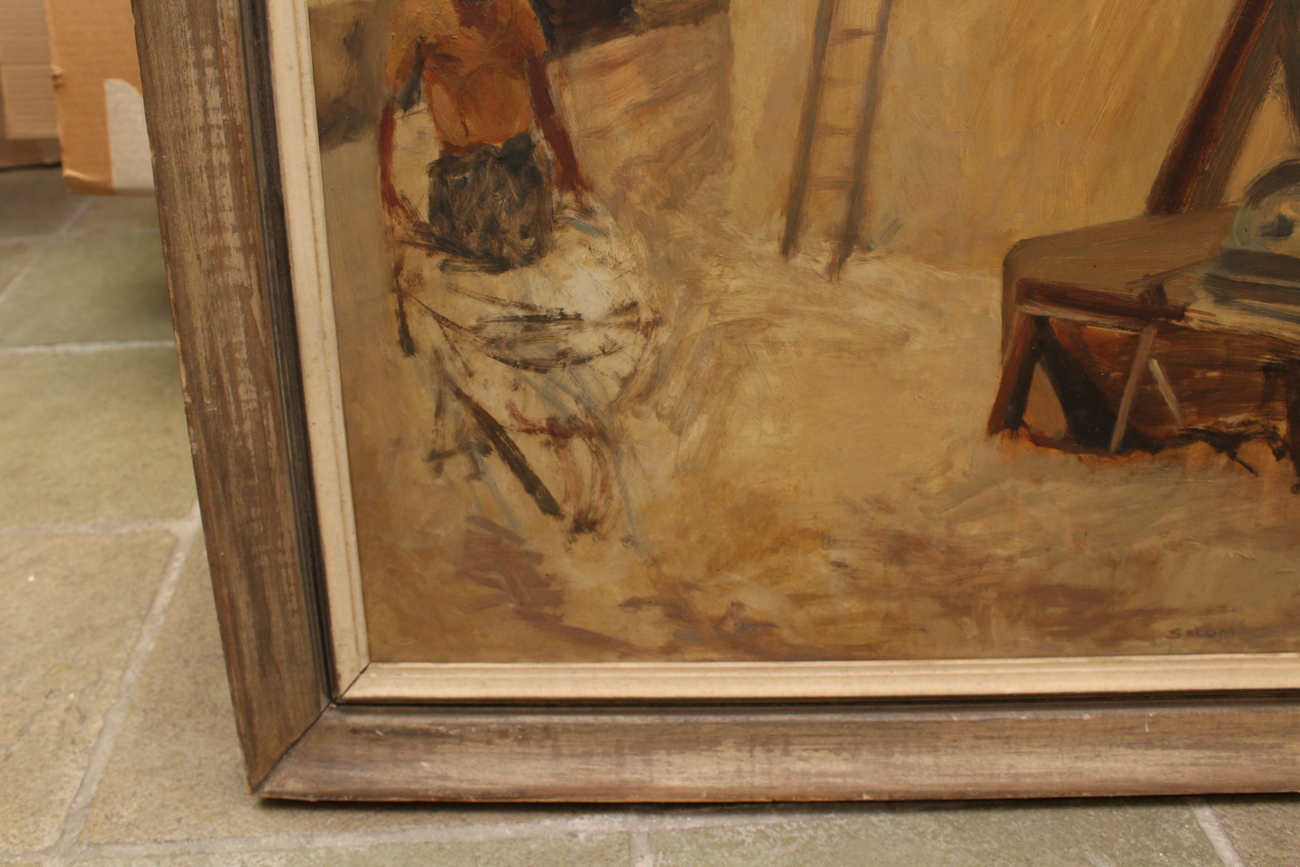 Anna Salom Oil Painting