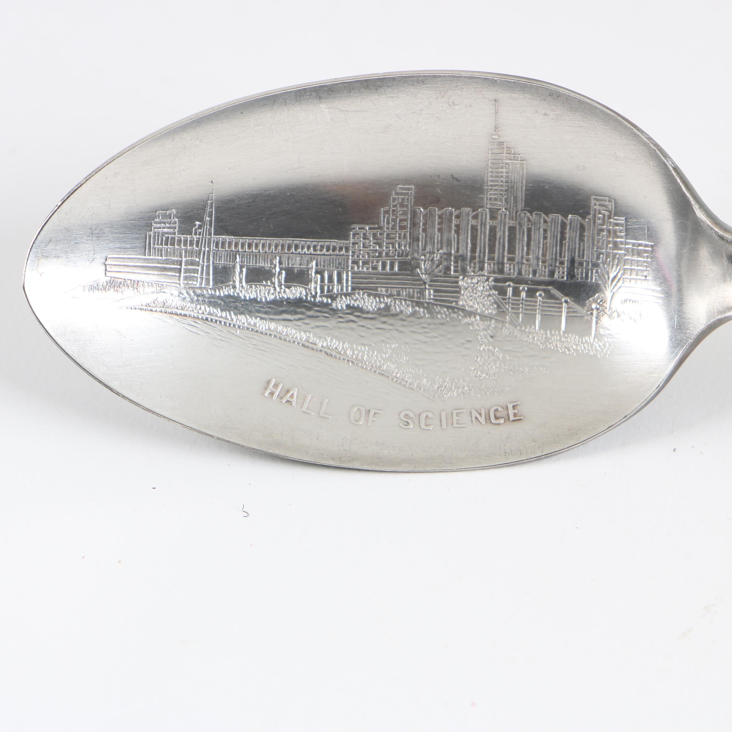 Chicago World's Fair Silver Plate Souvenir Spoons, 1933