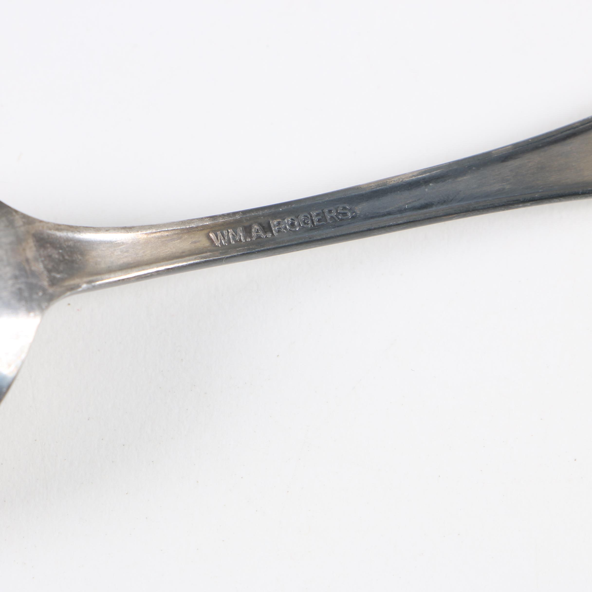 Chicago World's Fair Silver Plate Souvenir Spoons, 1933