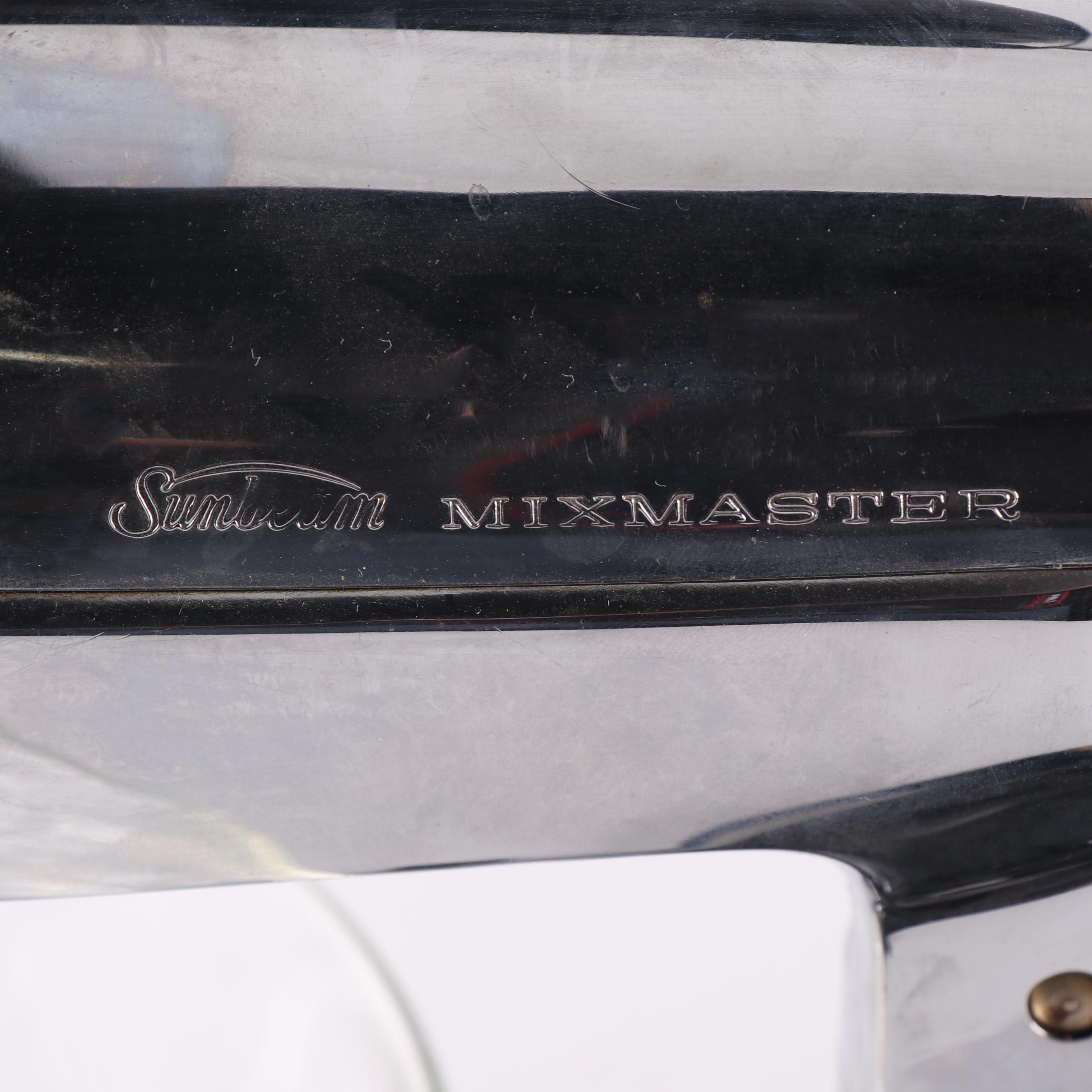 Sunbeam "Mixmaster" Stand Mixer with Cuisinart Food Processor and Egg Genie