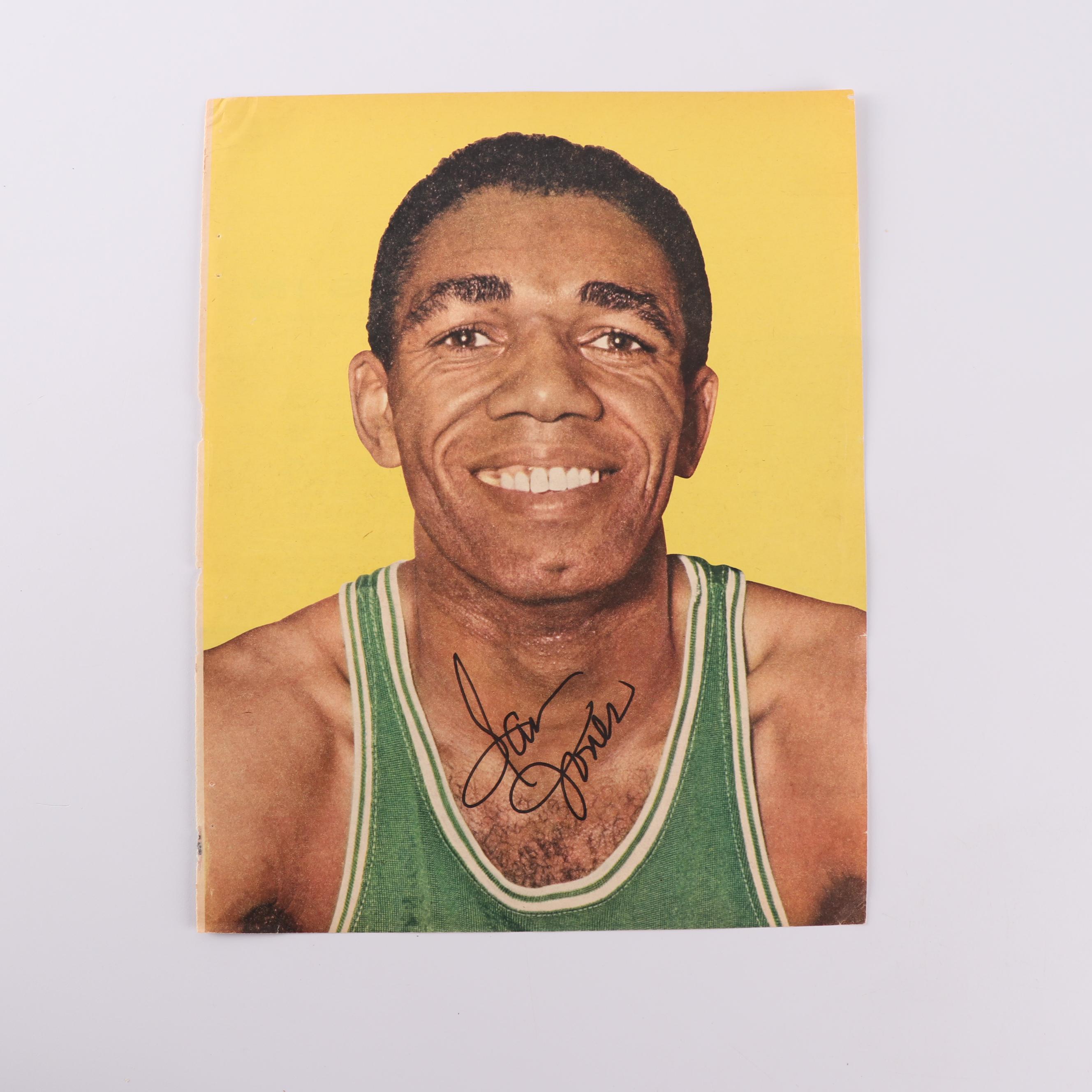 Bill Walton and Sam Jones Autographed Photographs