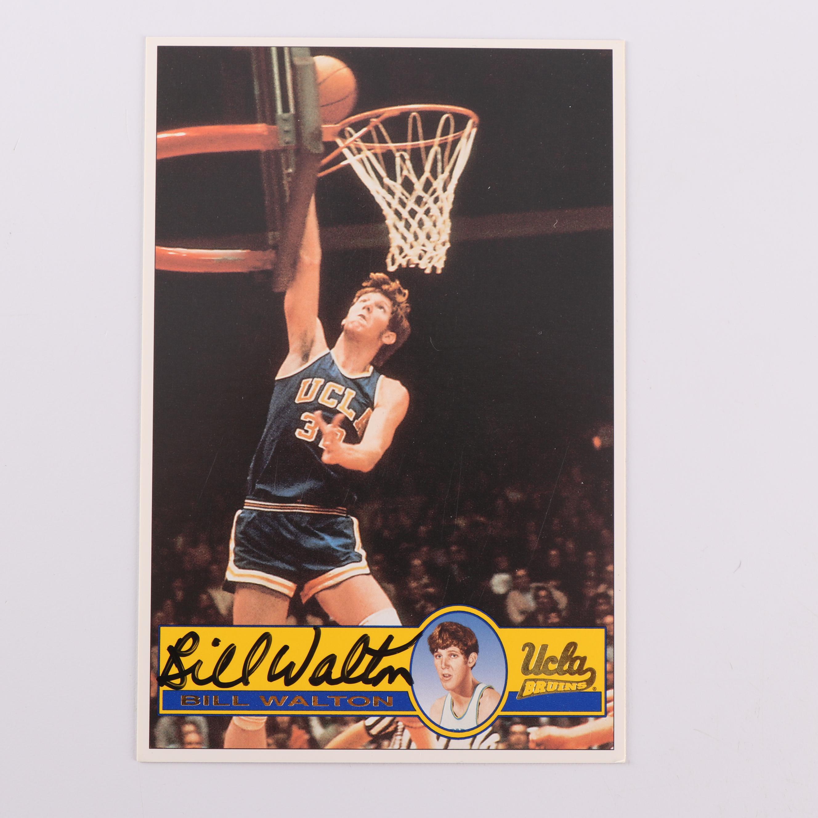 Bill Walton and Sam Jones Autographed Photographs