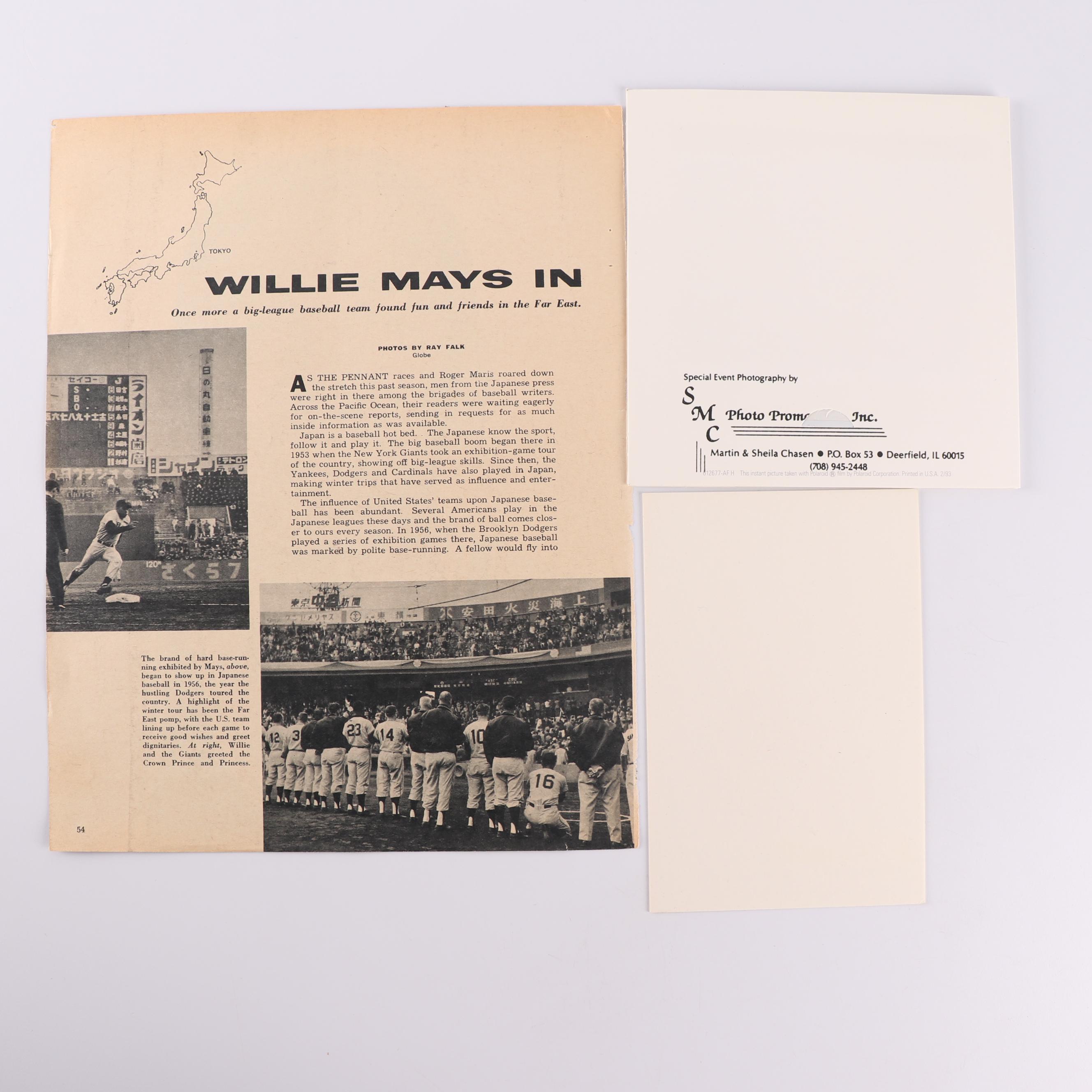 Bill Walton and Sam Jones Autographed Photographs