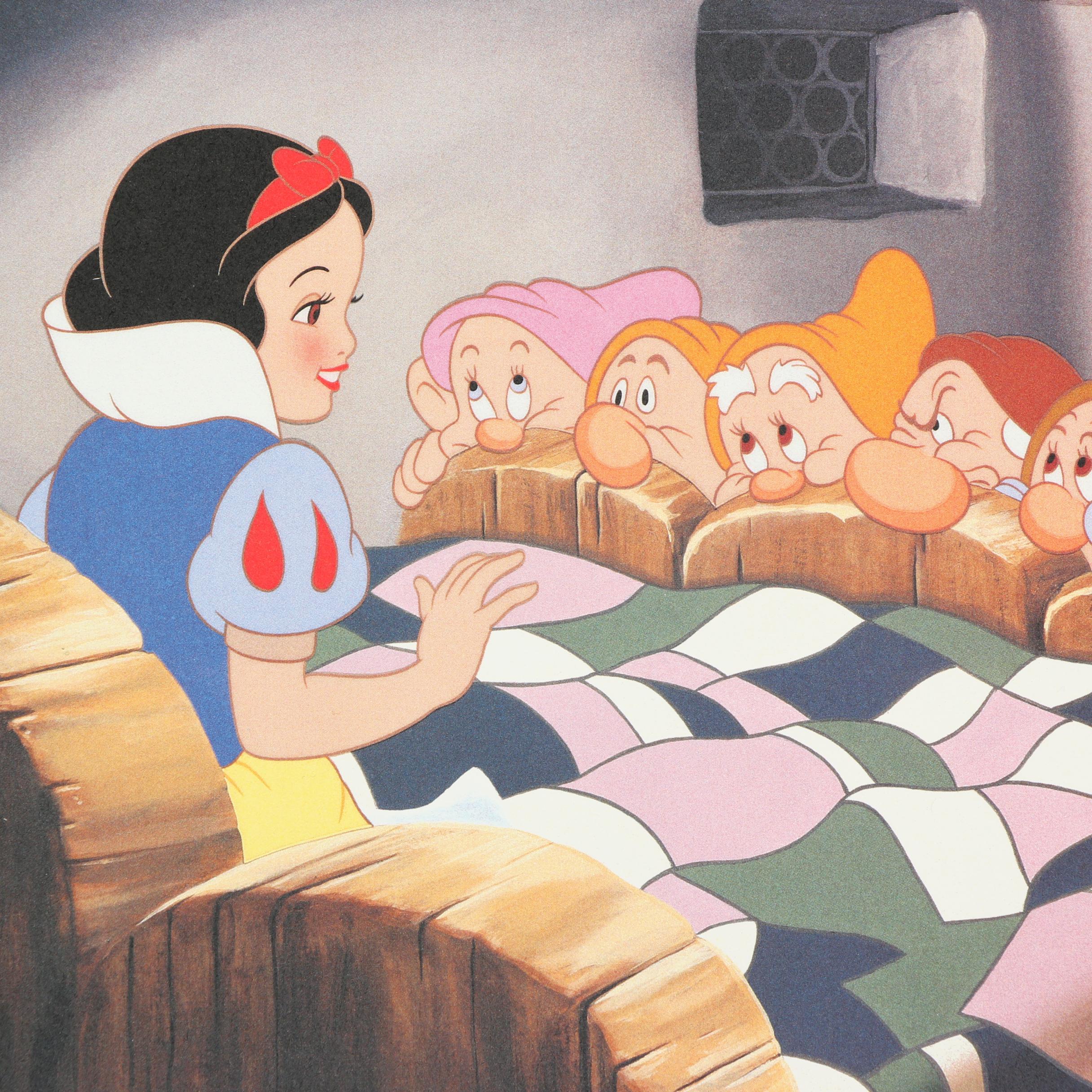 Disney Commemorative Lithographs "Including Snow White and the Seven Dwarfs"
