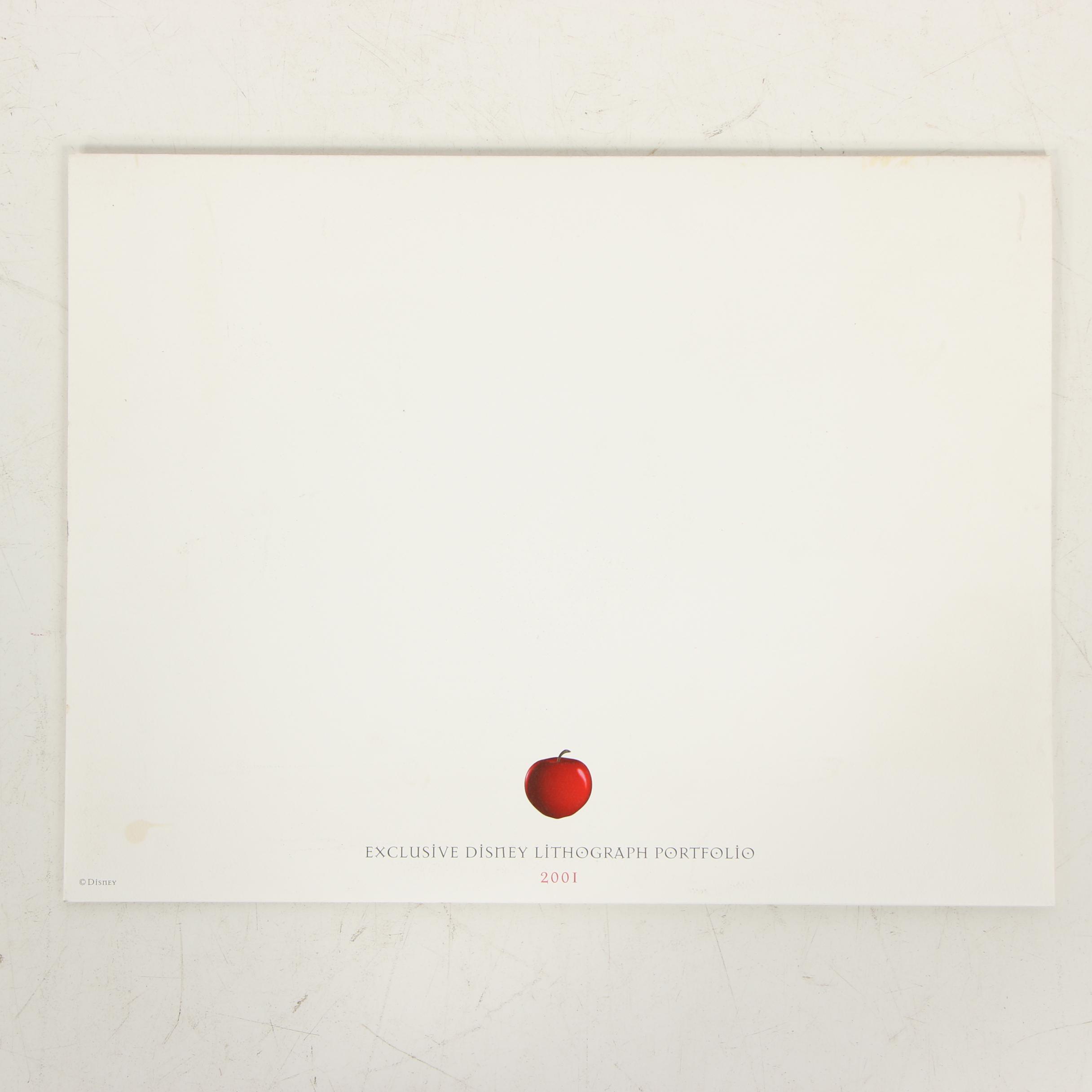 Disney Commemorative Lithographs "Including Snow White and the Seven Dwarfs"