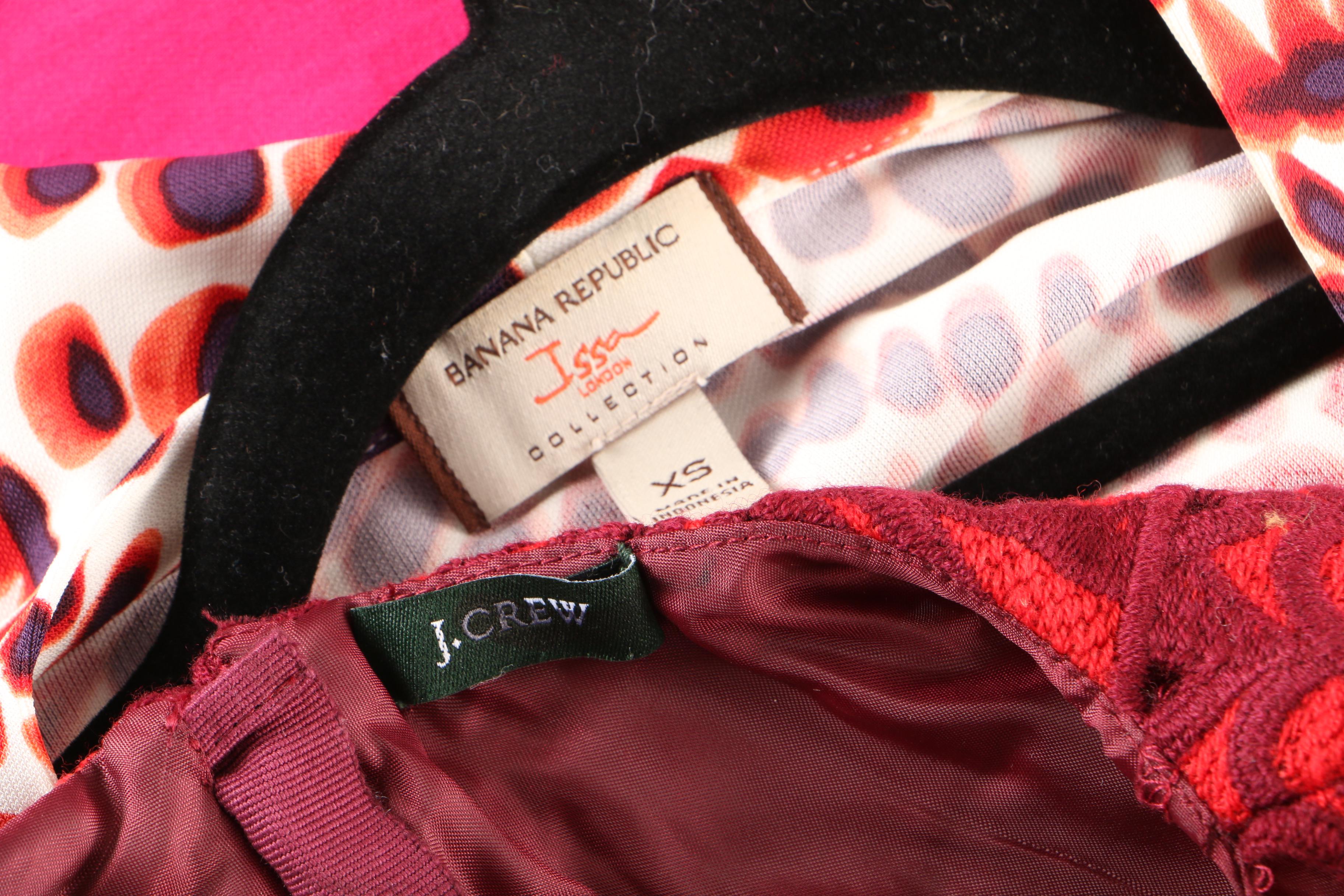 Patterned Dresses Including Tory Burch, Trina Turk and Karen Millen