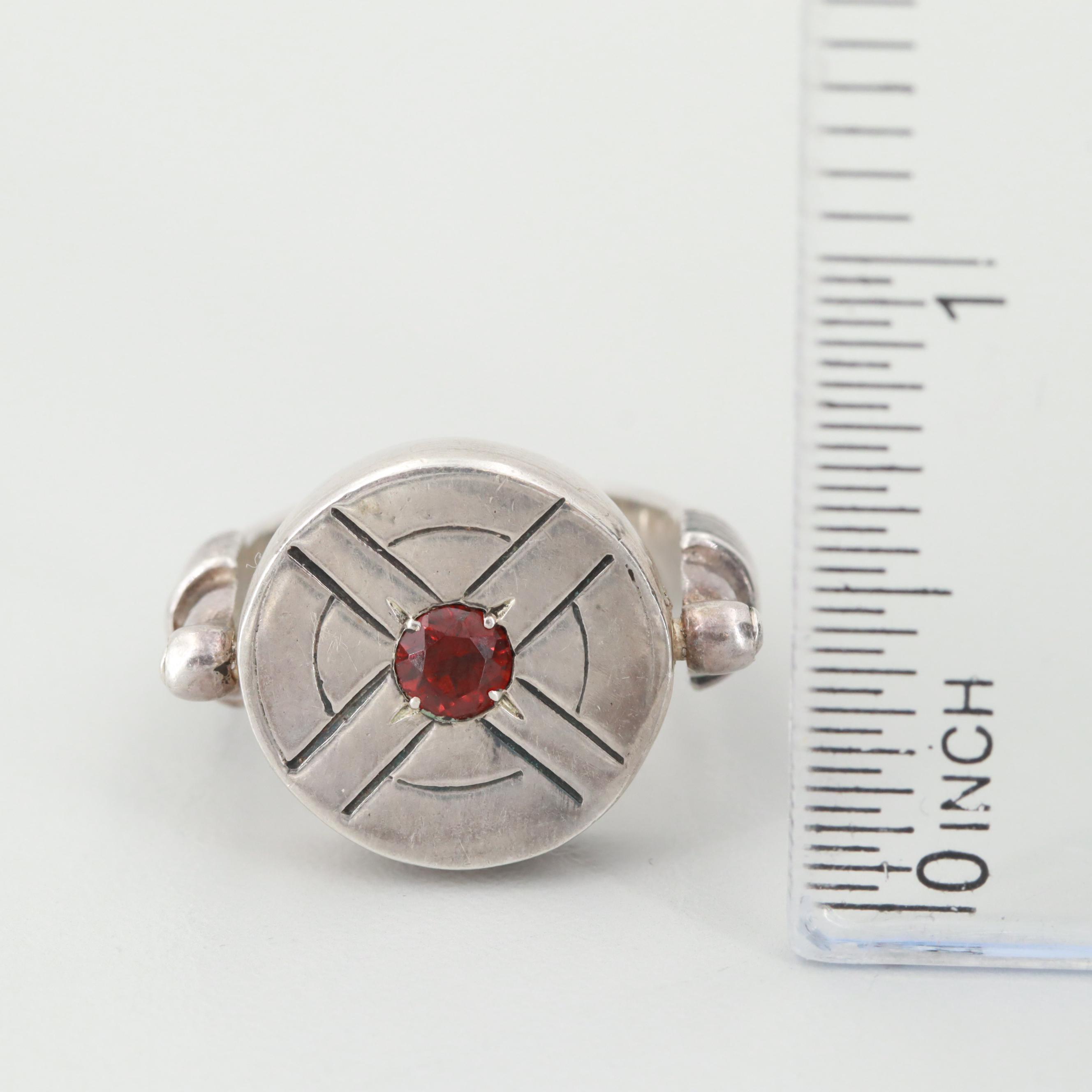 Sterling Silver Reversible Ring