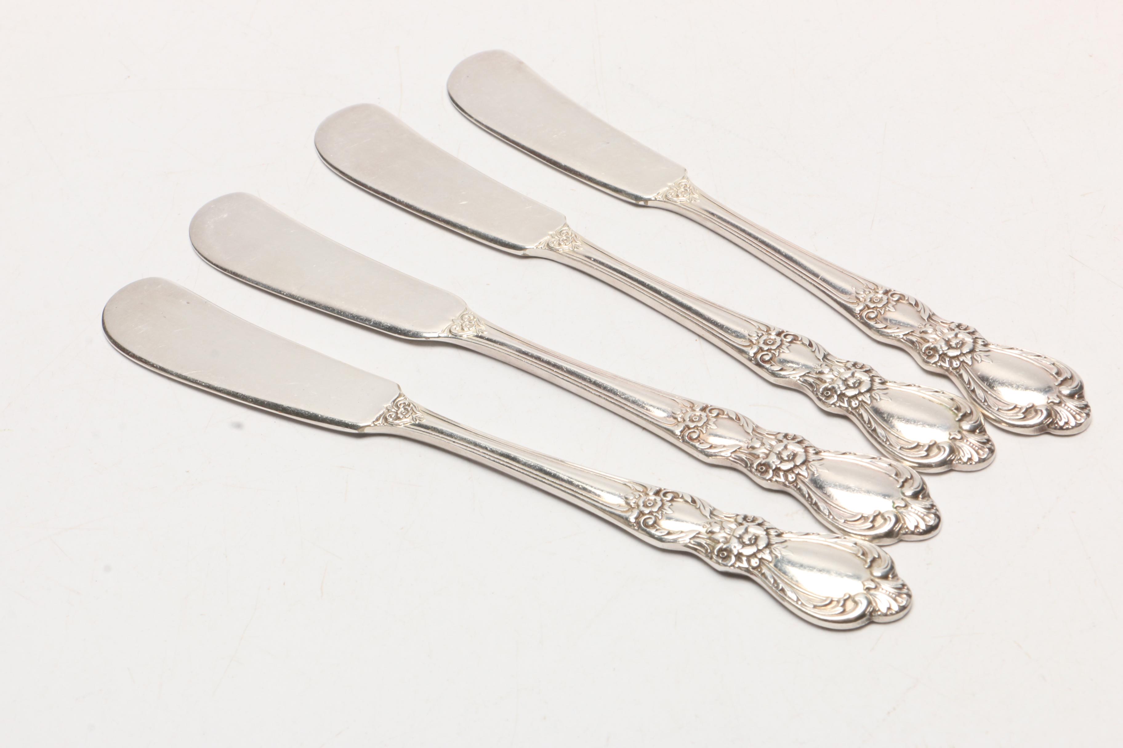 1847 Rogers Bros "Heritage" Silver Plate Flatware Set