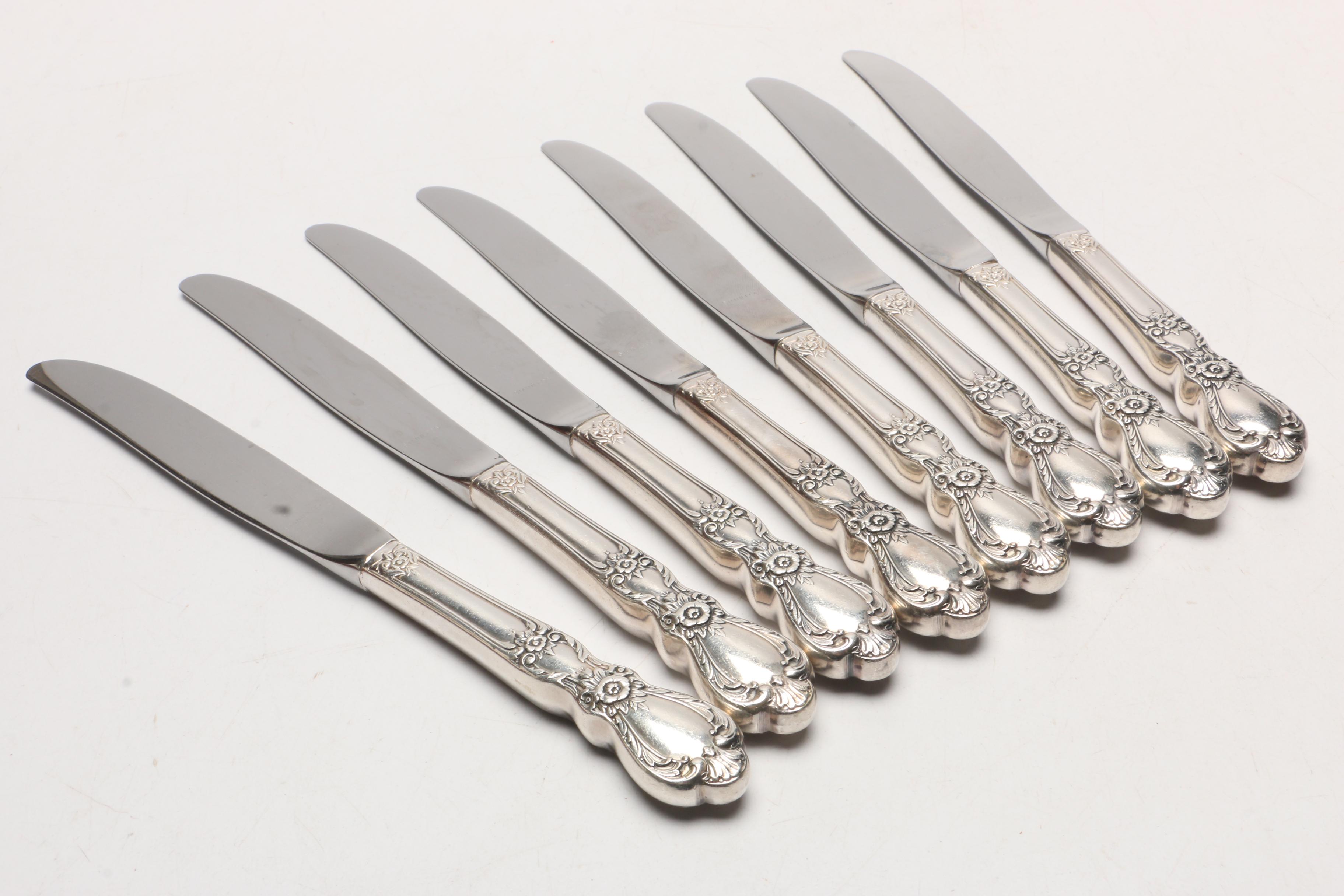 1847 Rogers Bros "Heritage" Silver Plate Flatware Set
