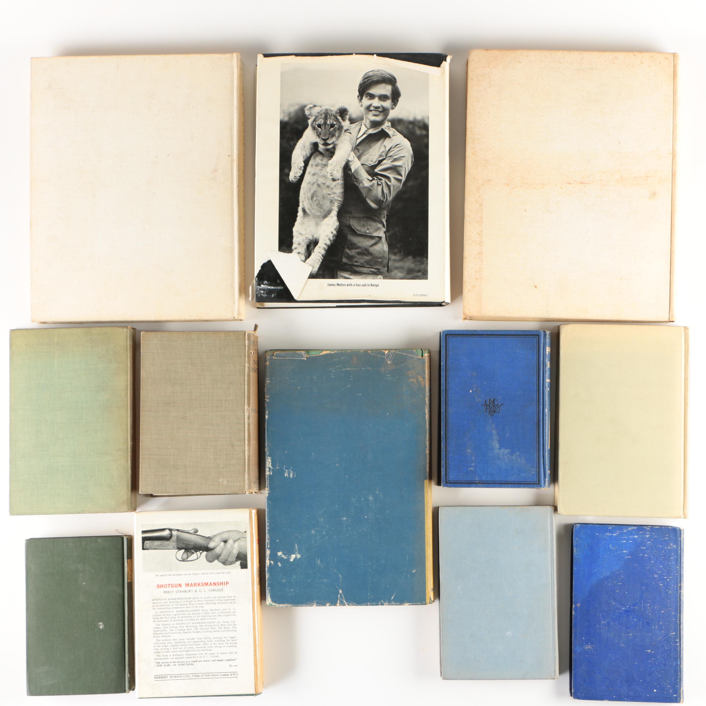 Hunting Books featuring First Edition "African Hunter" by James Mellon, 1975