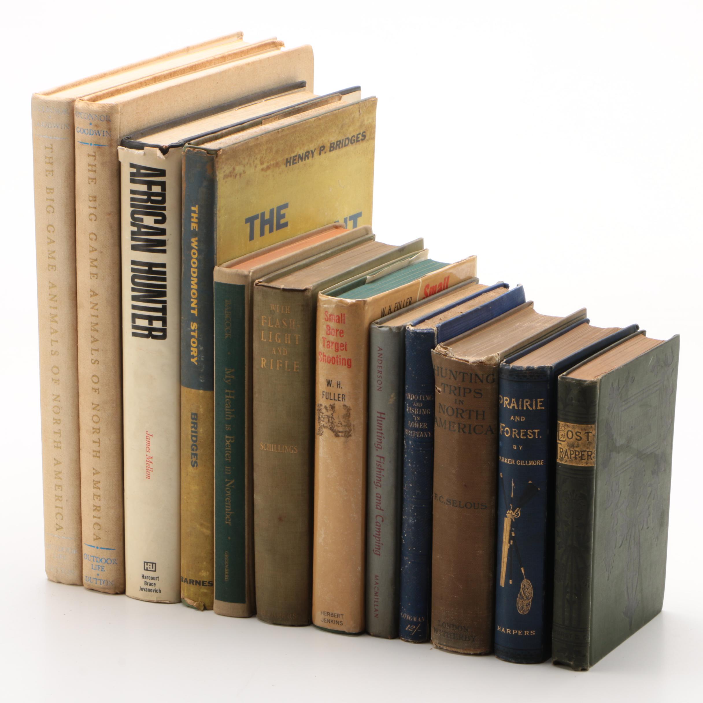 Hunting Books featuring First Edition "African Hunter" by James Mellon, 1975