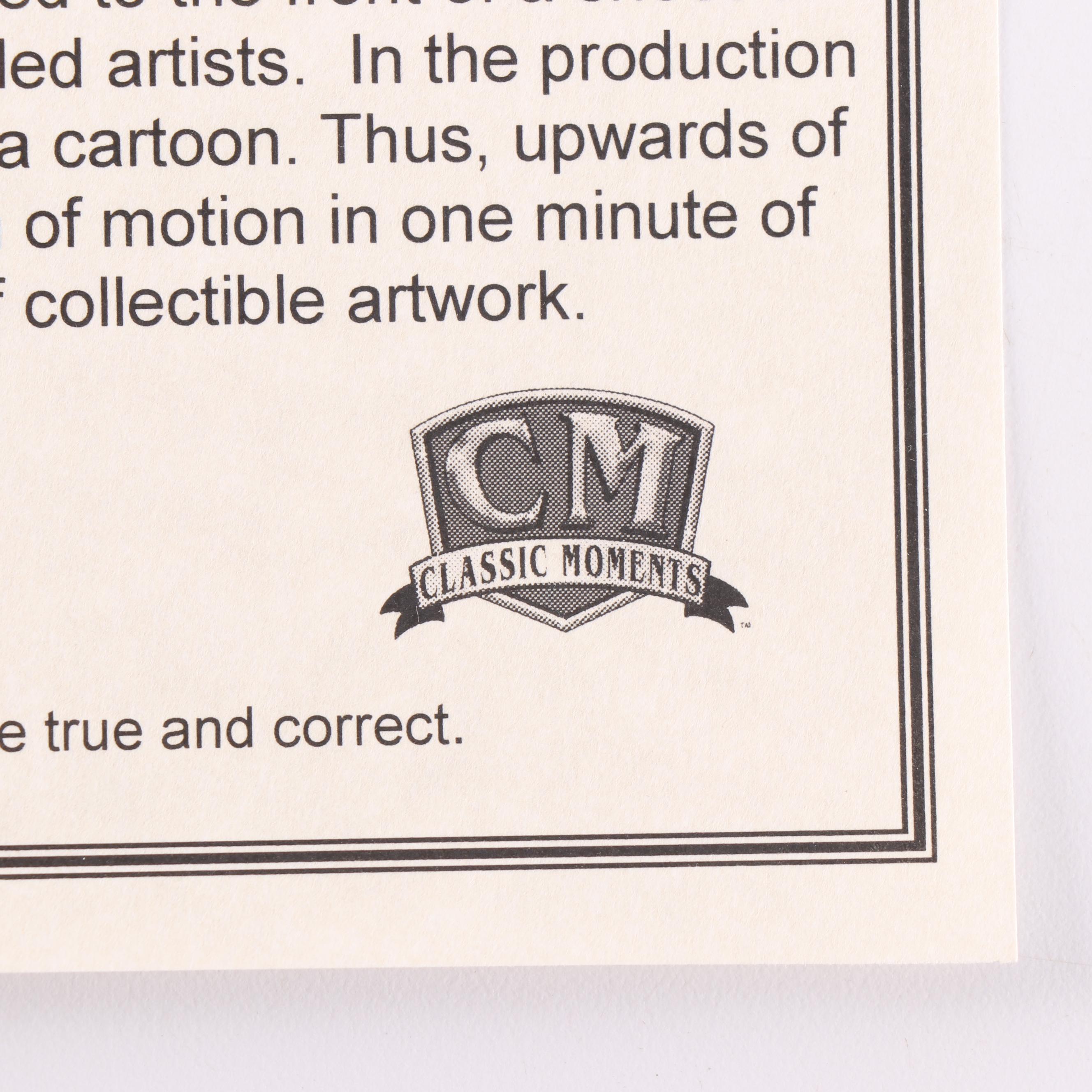 Log Cabin Syrup "Momma Bear" Original Hand Drawn Production Art and Cel