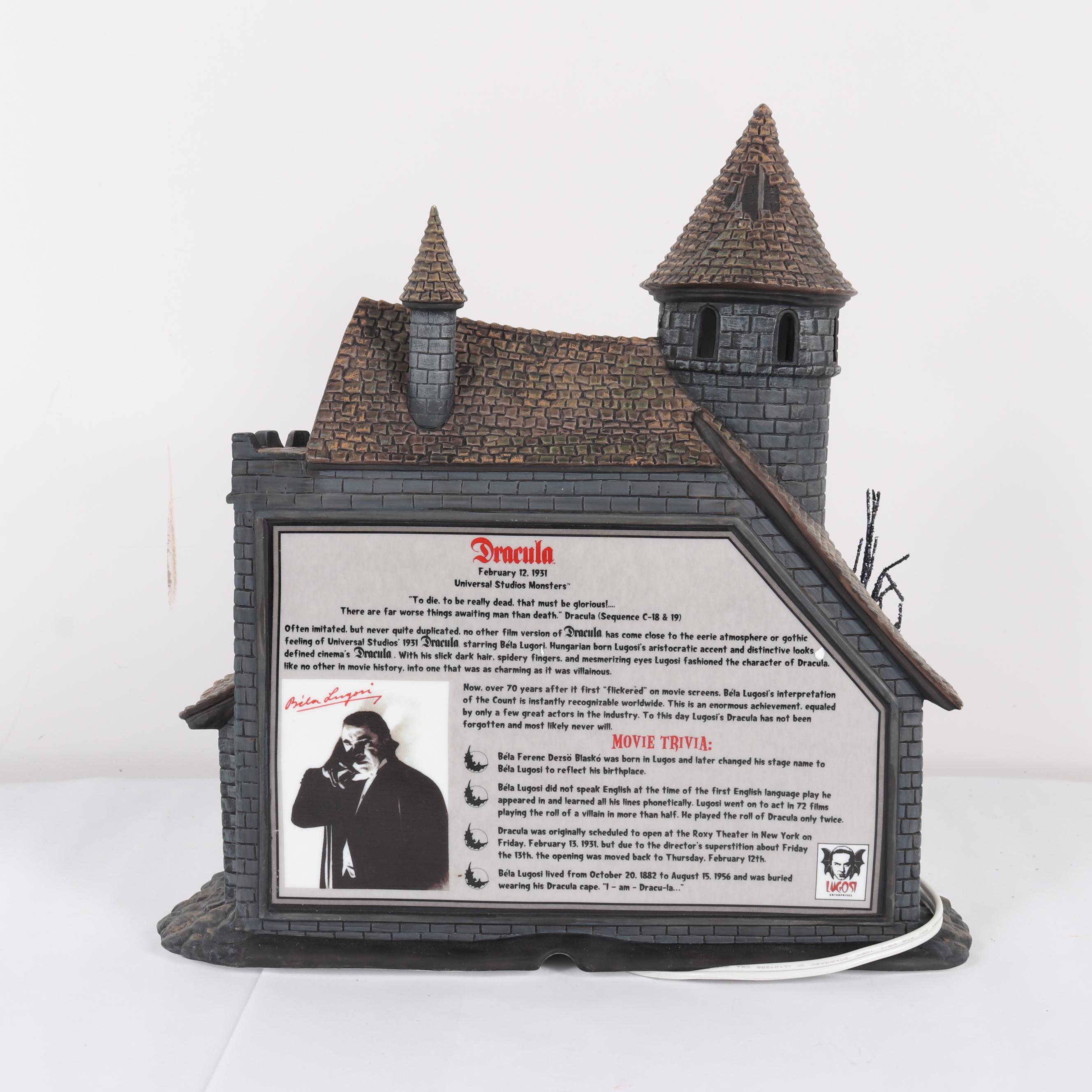 Department 56 "Dracula's Castle" Table Decor