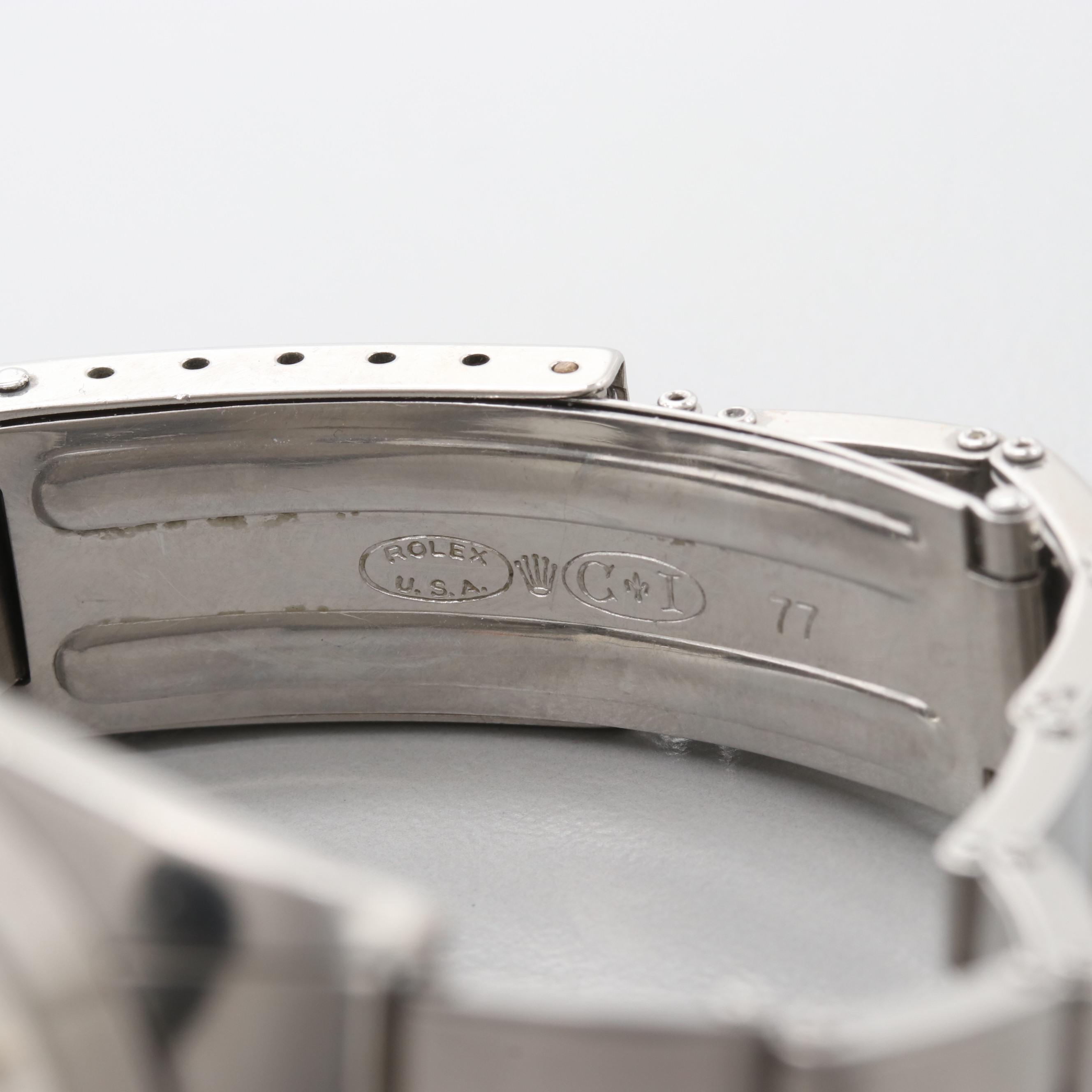 Vintage Rolex Oyster Perpetual Date 1500 Watch