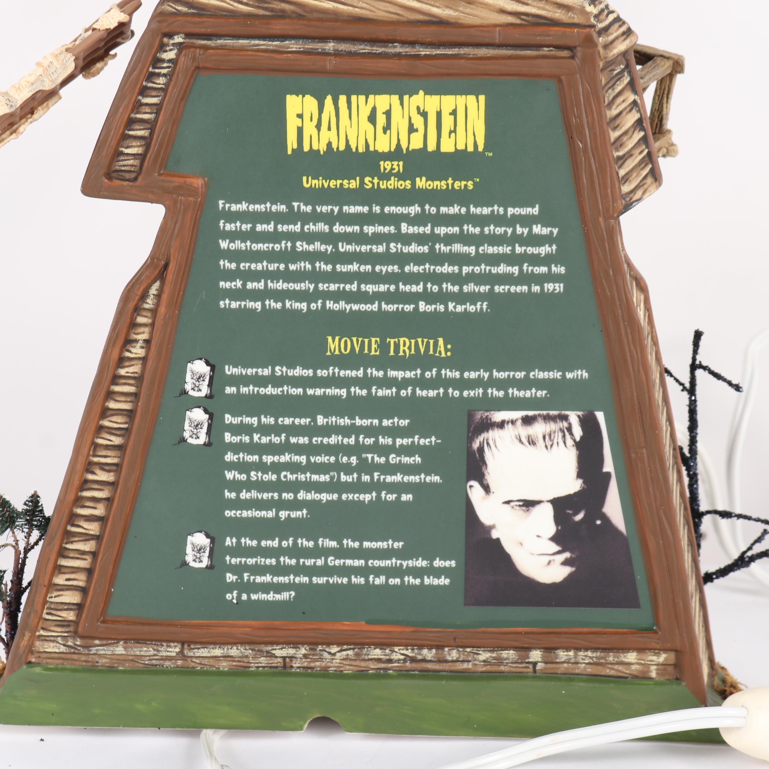 Department 56 "Frankenstein's Monster" Table Decor