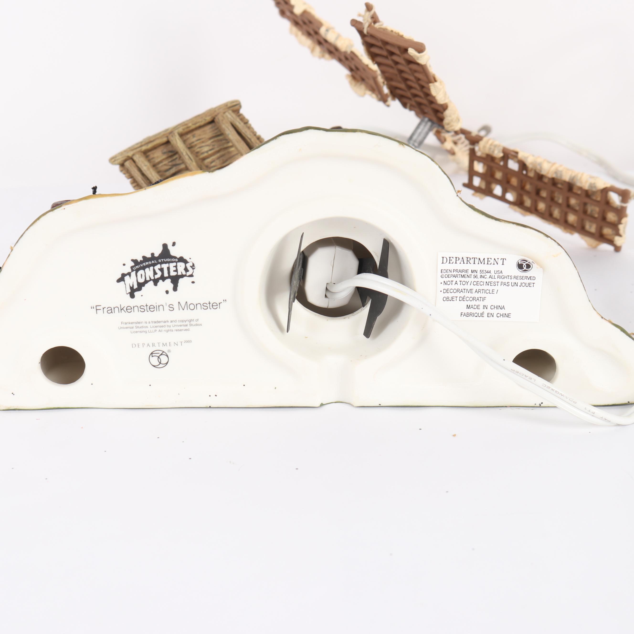 Department 56 "Frankenstein's Monster" Table Decor