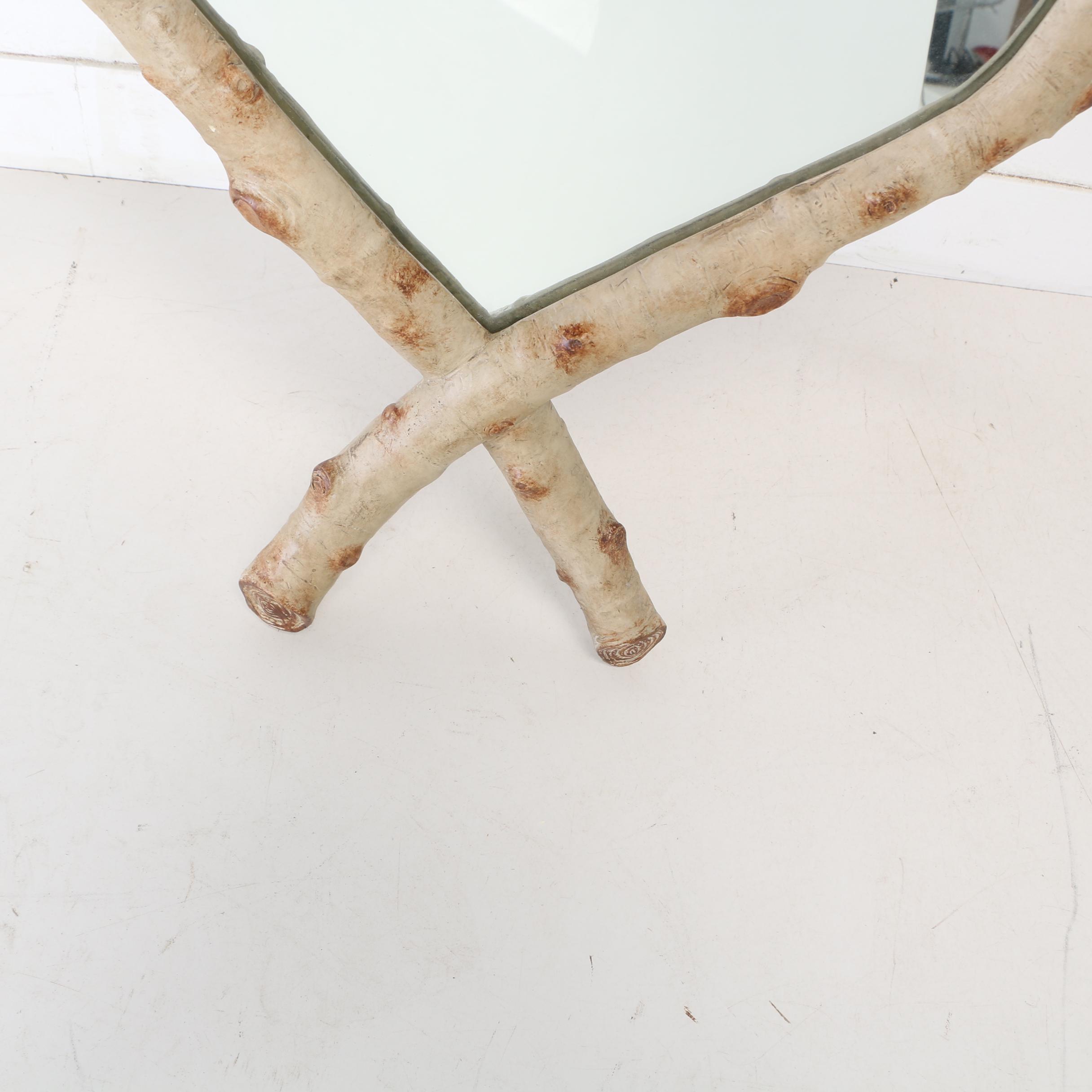 Carol Canner "Songbirds" Wall Mirror Designed for Carvers' Guild, 1998