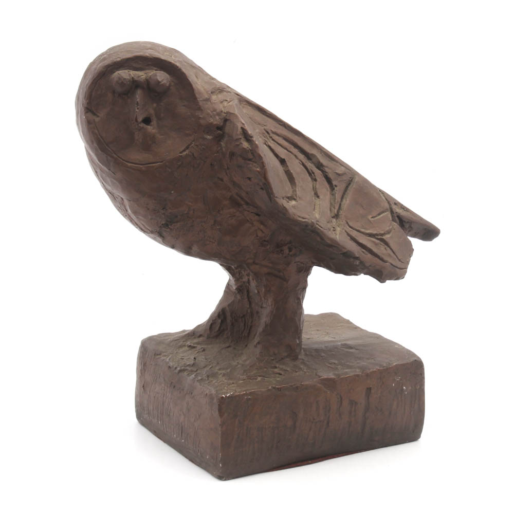 Austin Products "Picasso" Owl Sculpture