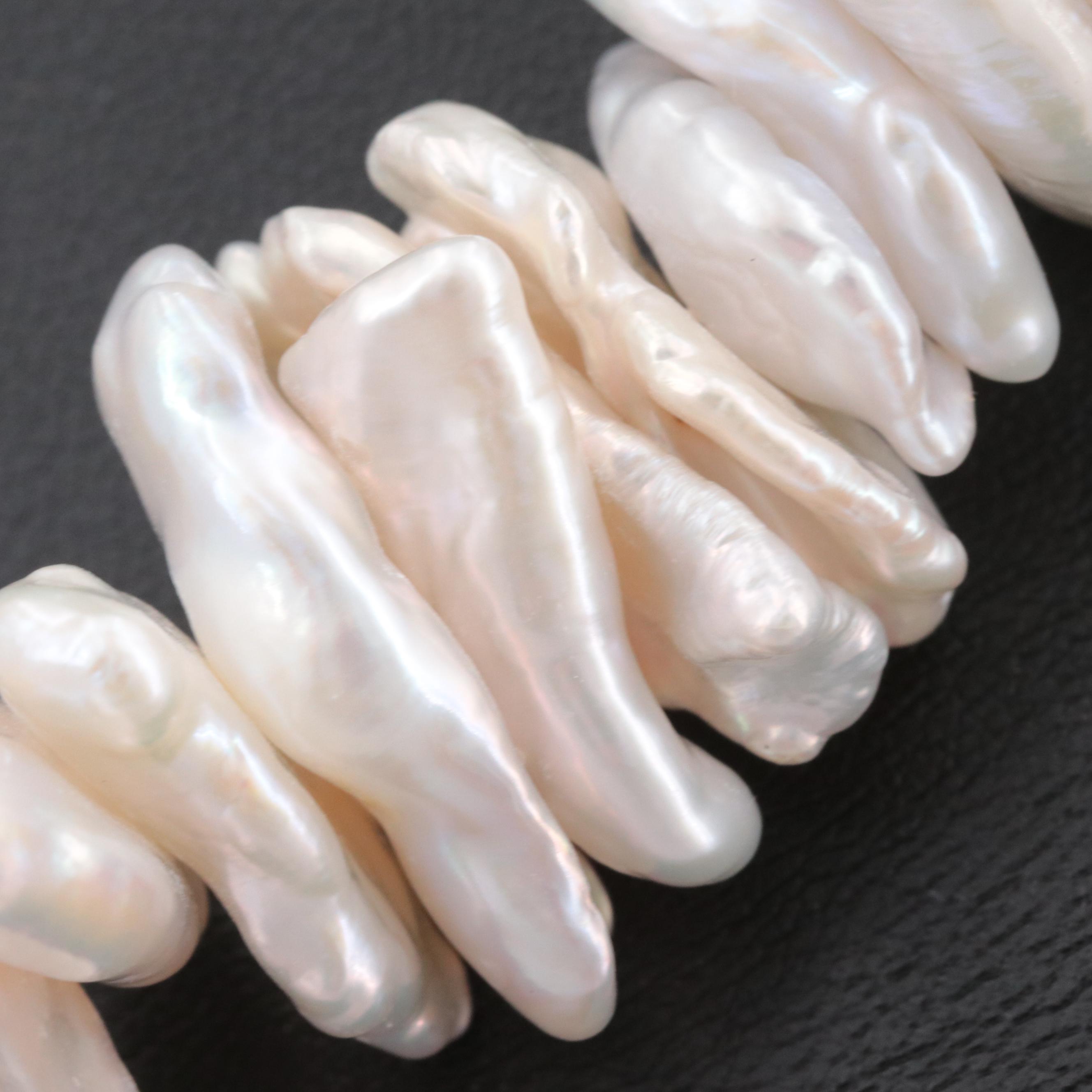 Sterling Silver Cultured Pearl Necklace