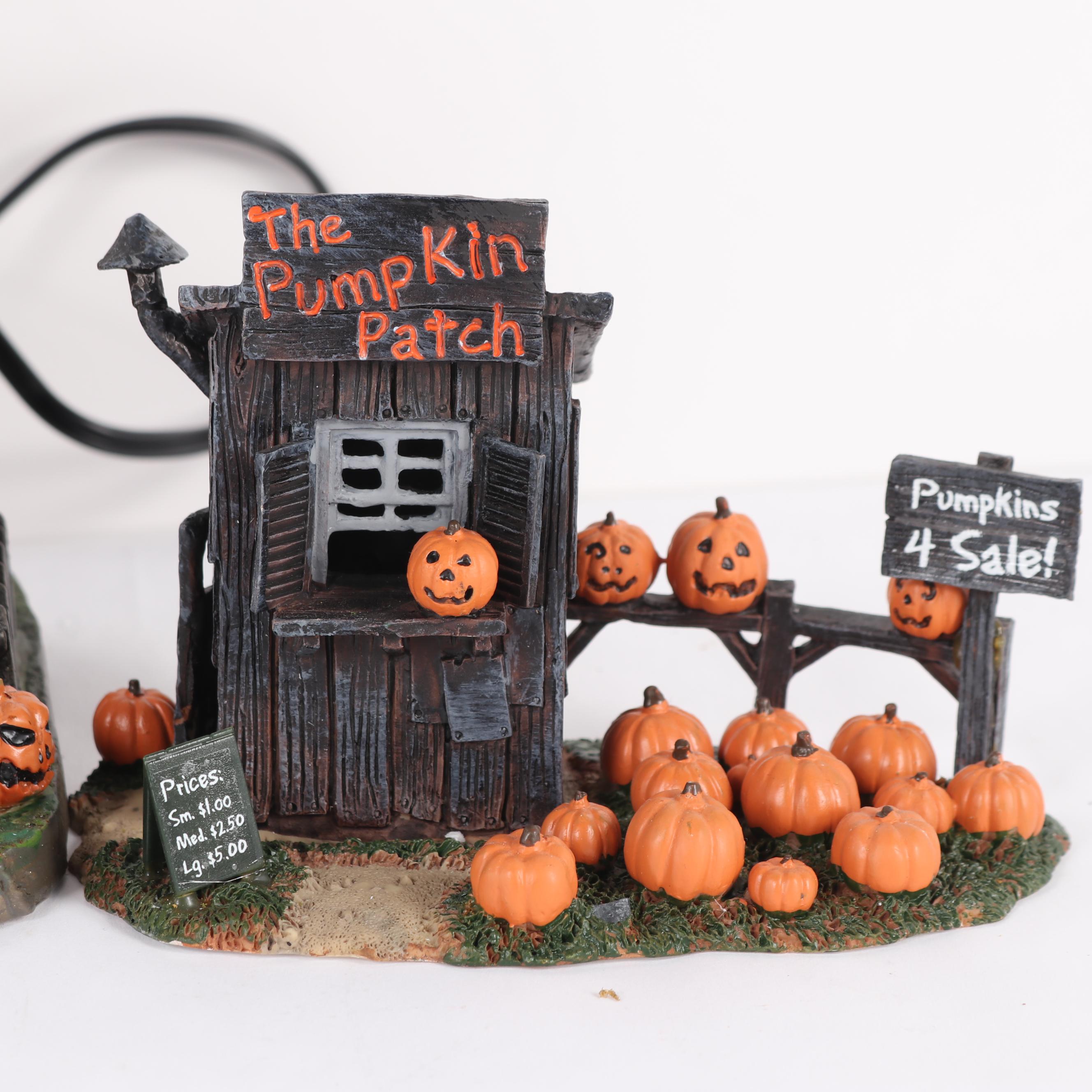 Lemax Spooky Town Collection Halloween-Themed Village Collectibles