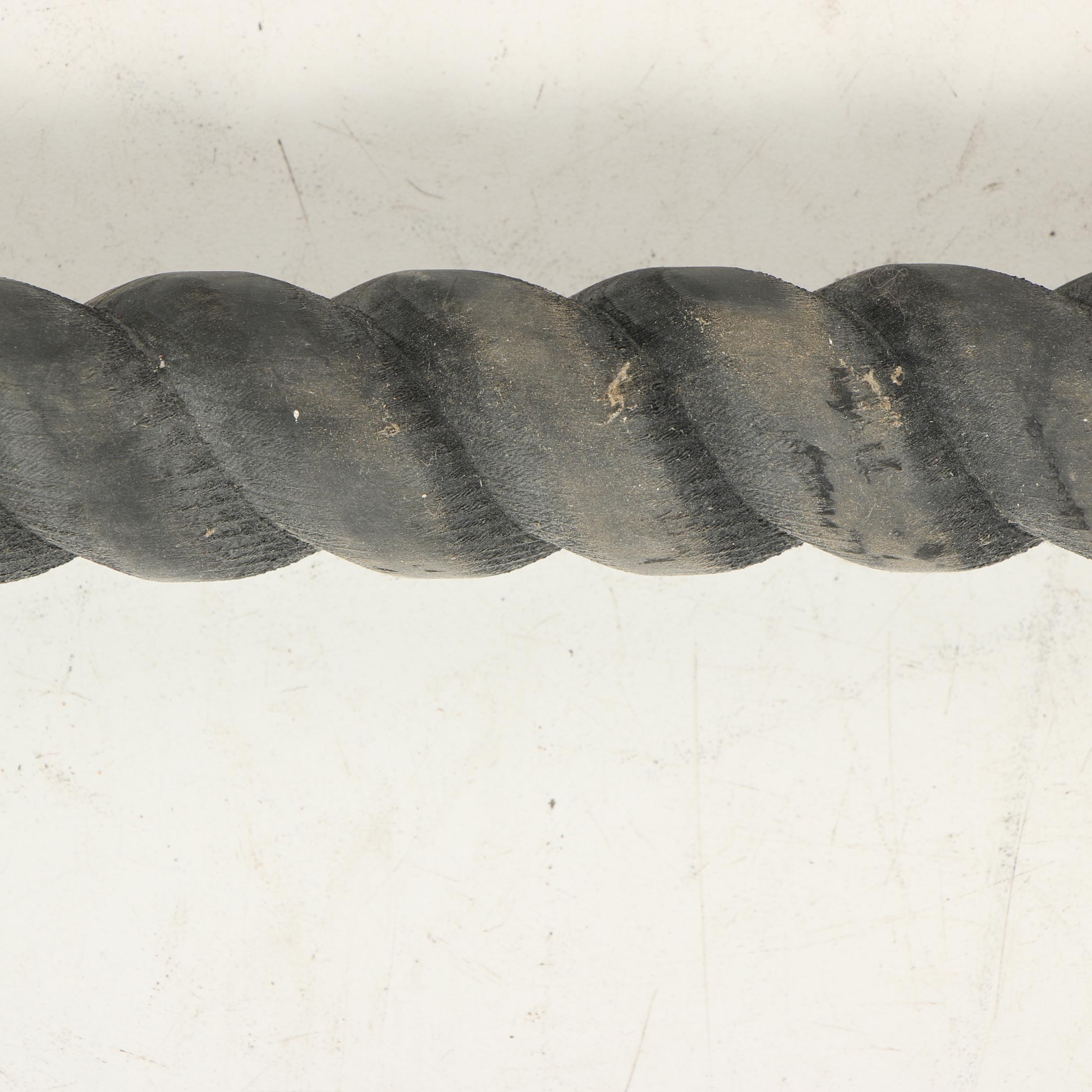 Wood Barley Twist Curtain Rods with Ball and Claw Finials