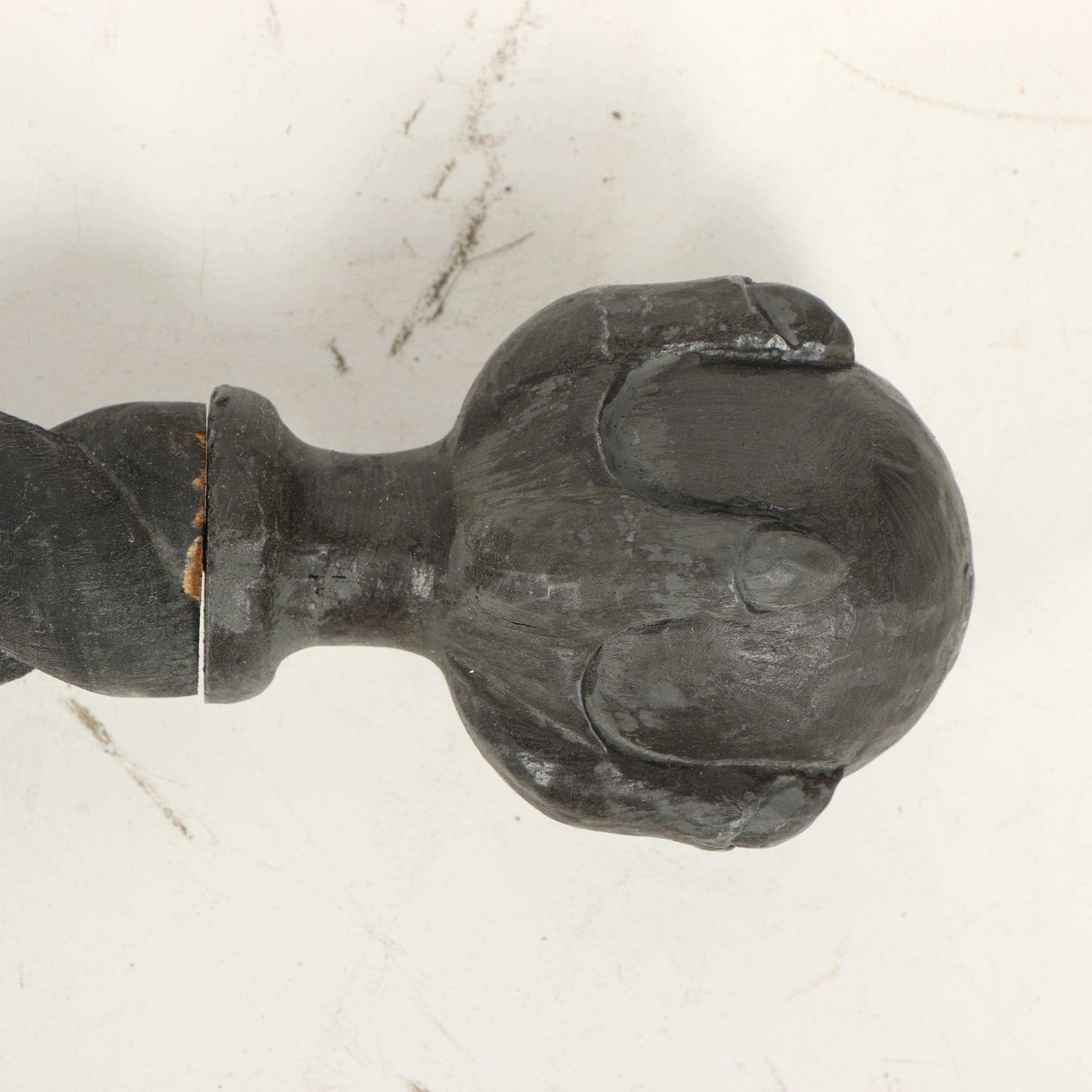 Wood Barley Twist Curtain Rods with Ball and Claw Finials