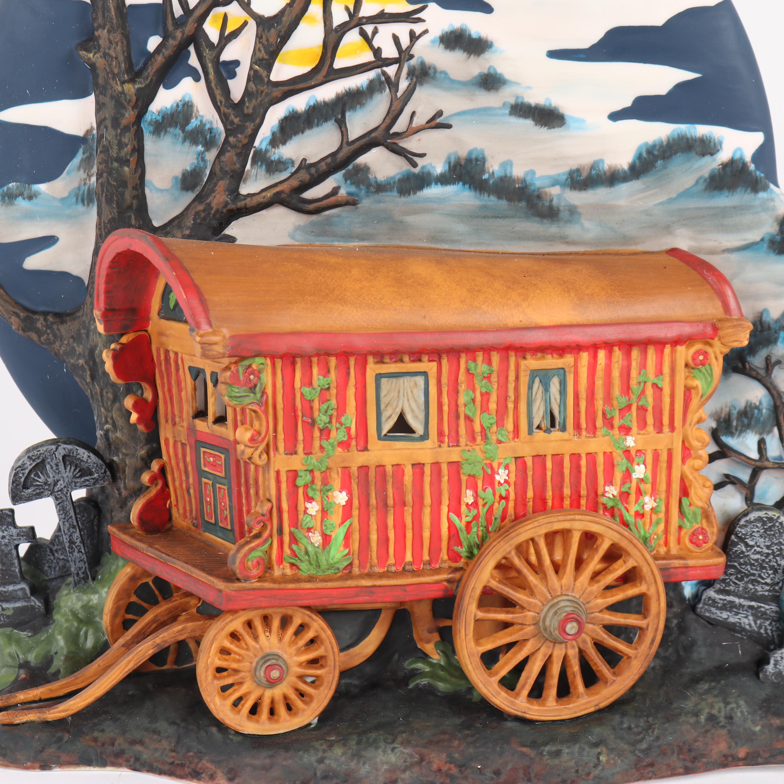 Department 56 "The Wolf Man's Curse" Table Decor