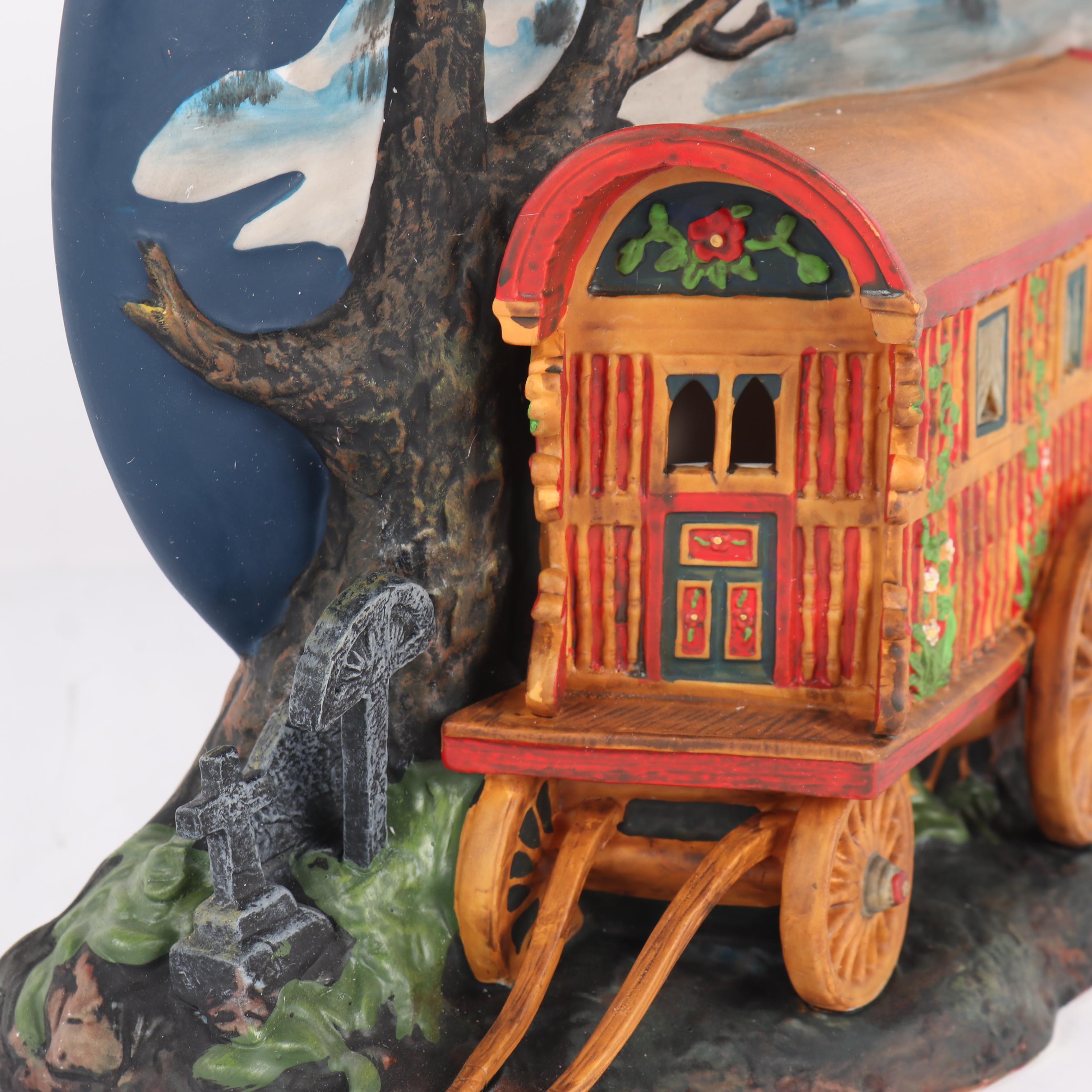 Department 56 "The Wolf Man's Curse" Table Decor