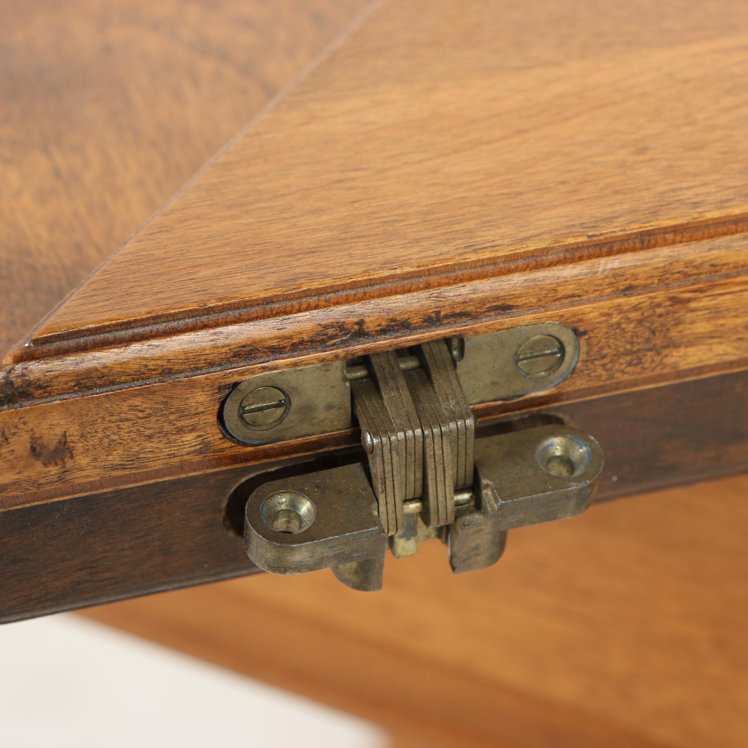 French Provincial Style Walnut Handkerchief Card Table, Early 20th Century