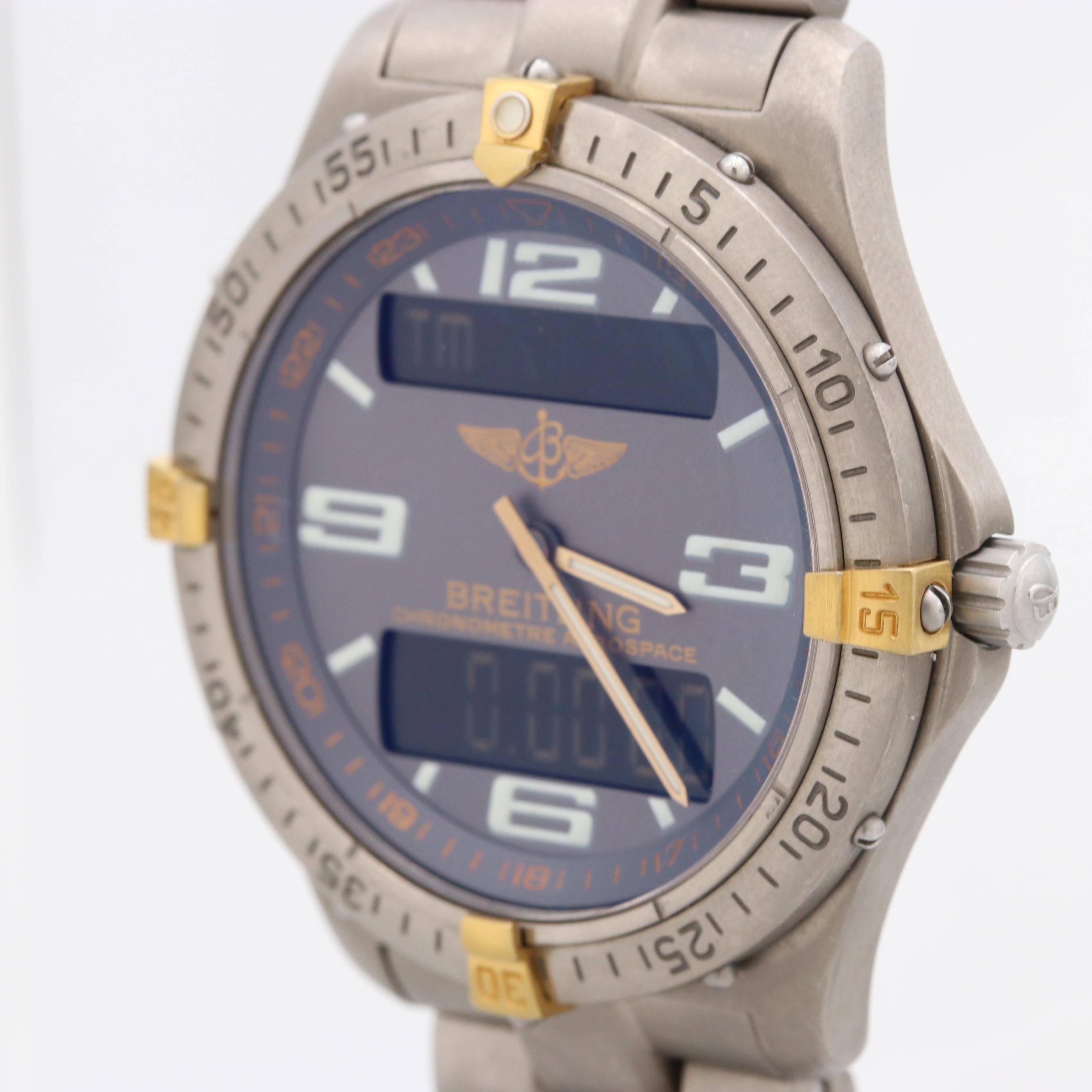 Breitling Aerospace Titanium Quartz Watch