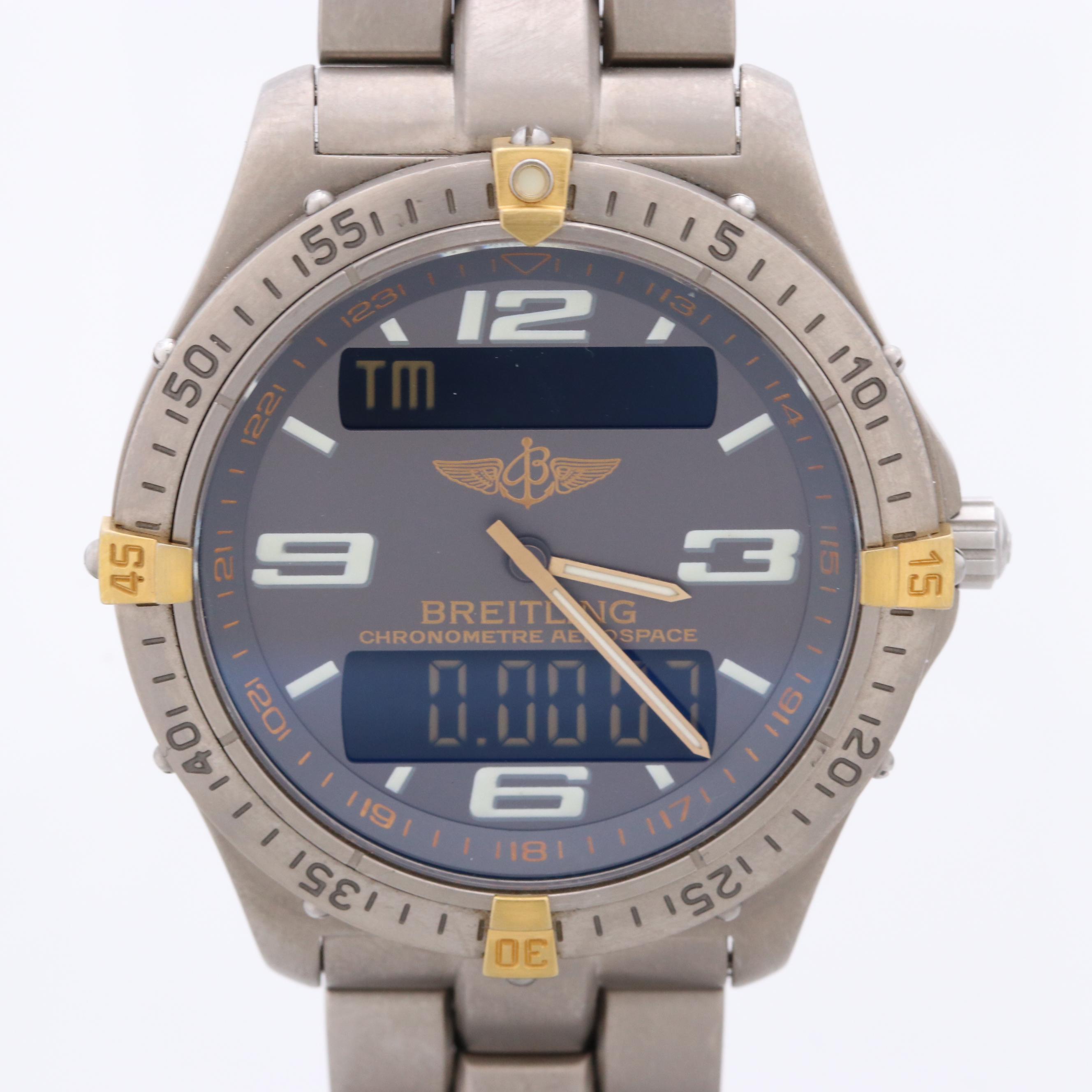 Breitling Aerospace Titanium Quartz Watch