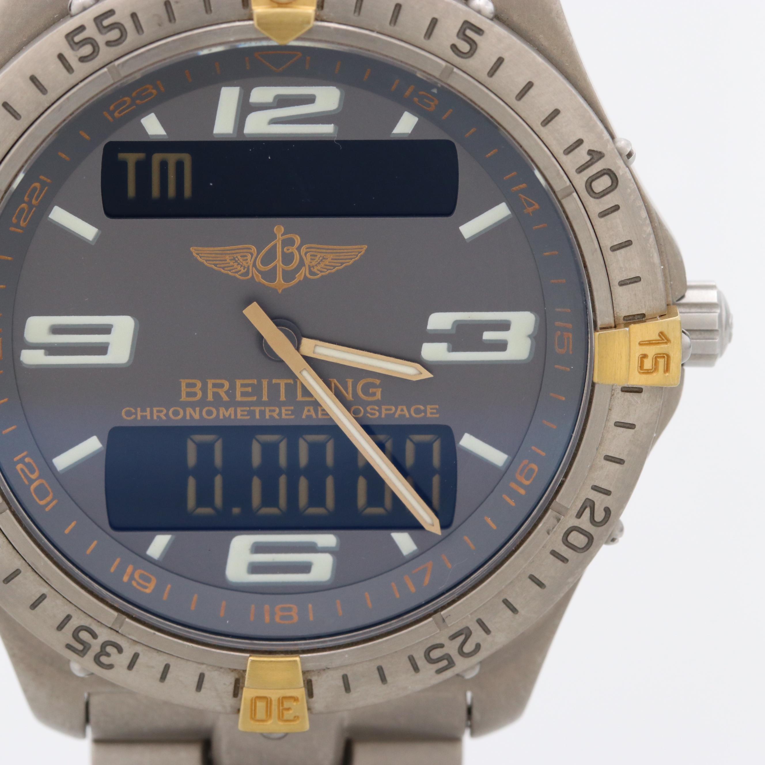 Breitling Aerospace Titanium Quartz Watch