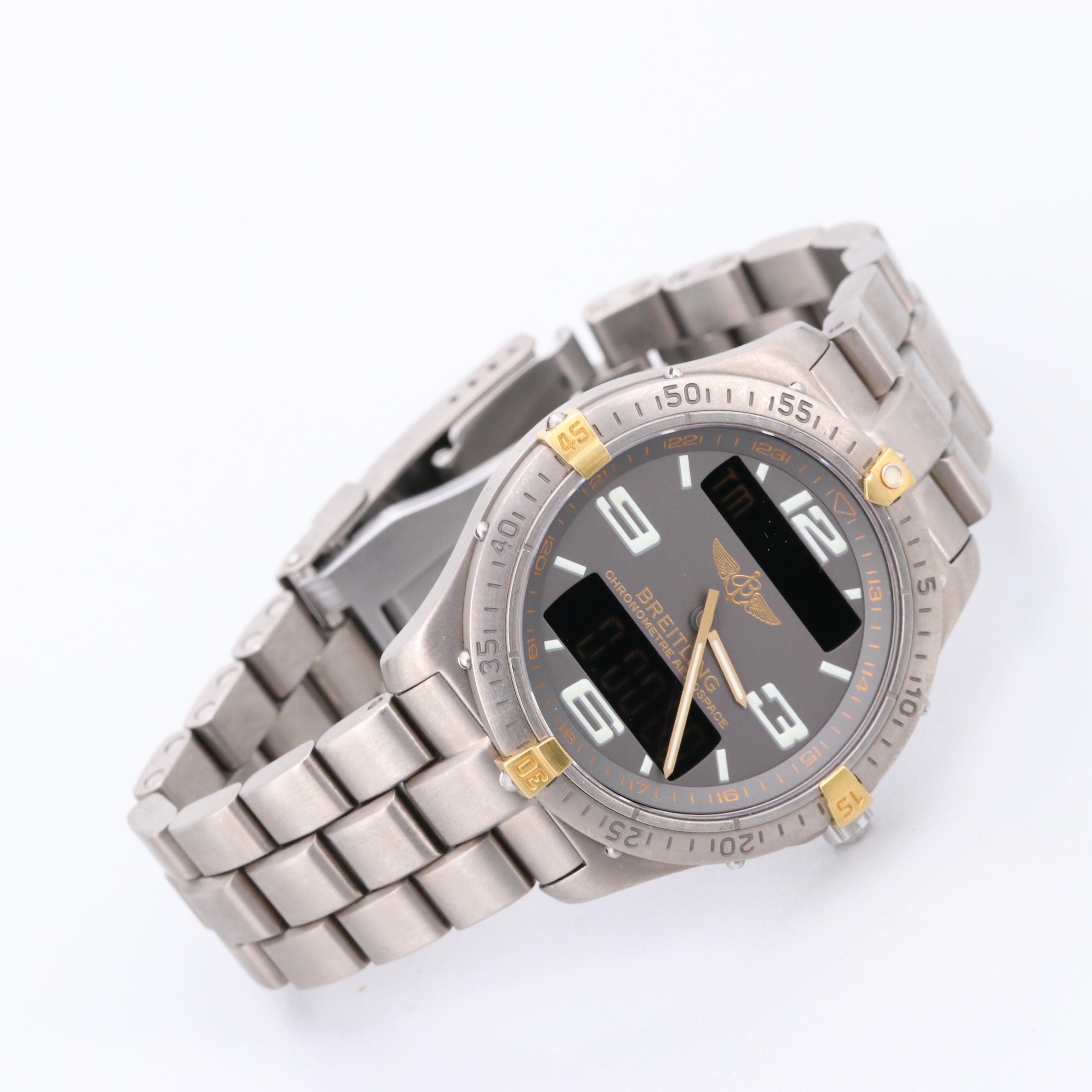 Breitling Aerospace Titanium Quartz Watch