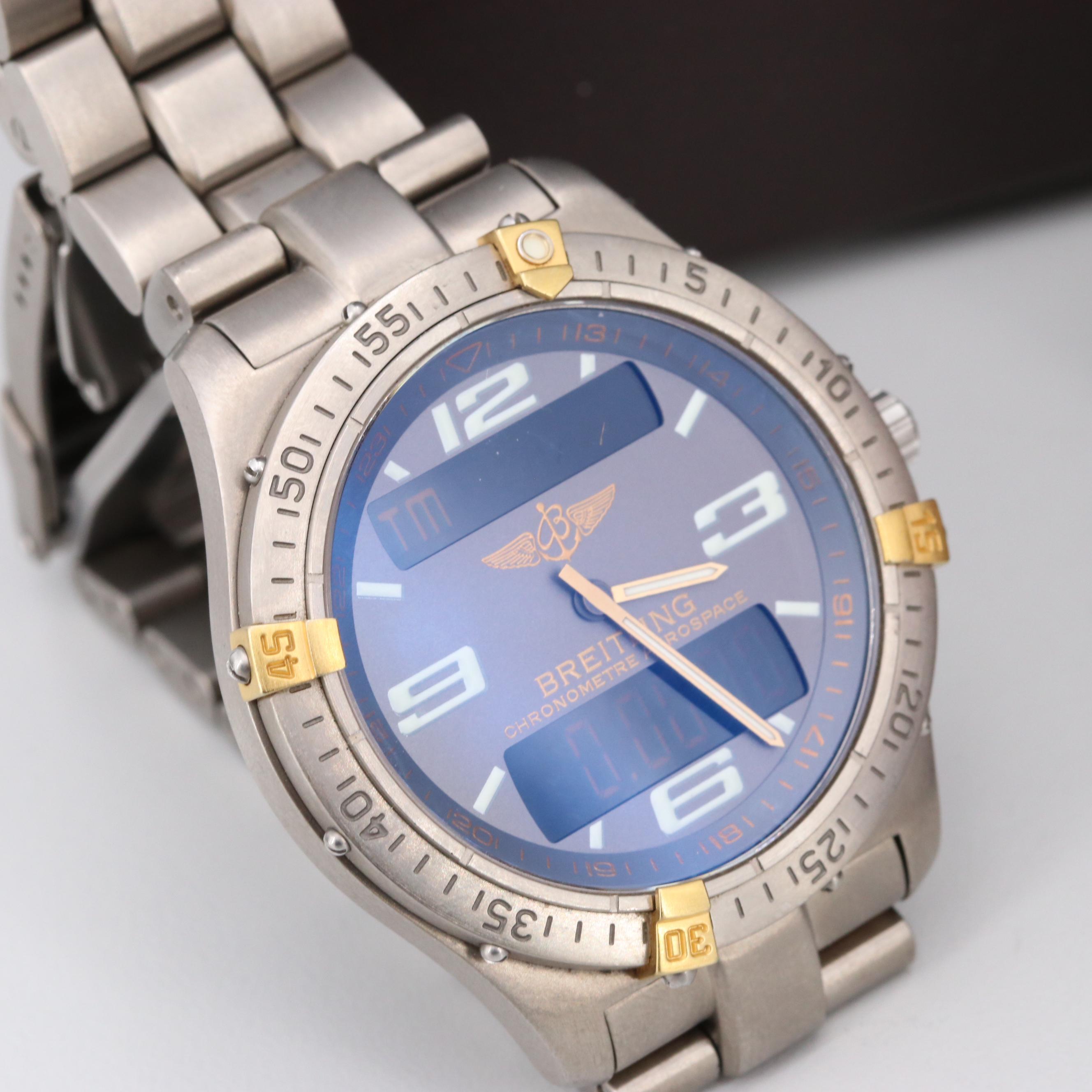 Breitling Aerospace Titanium Quartz Watch